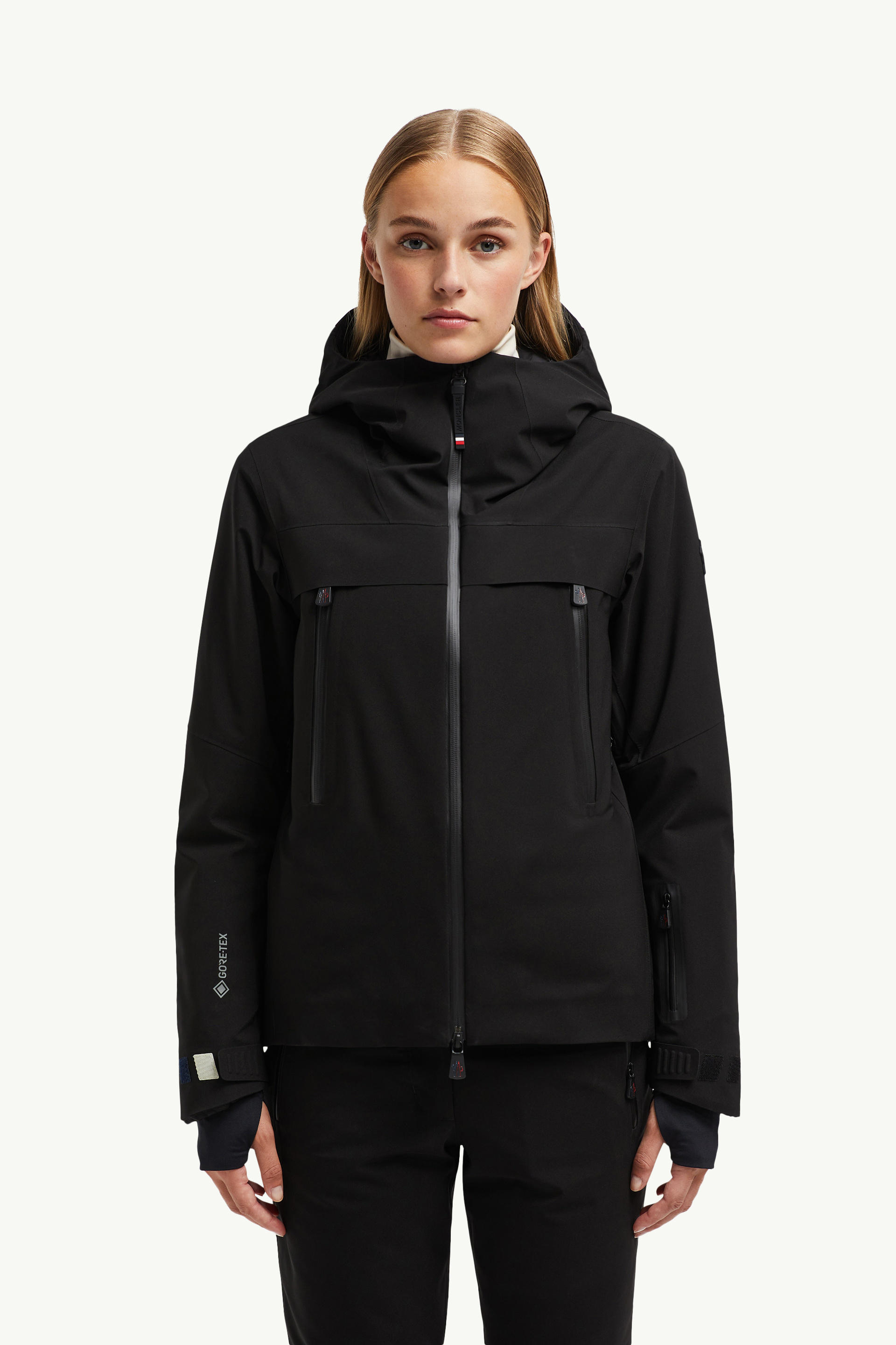 Chanaveyy Hooded GORE-TEX Ski Jacket Women Black Moncler 3