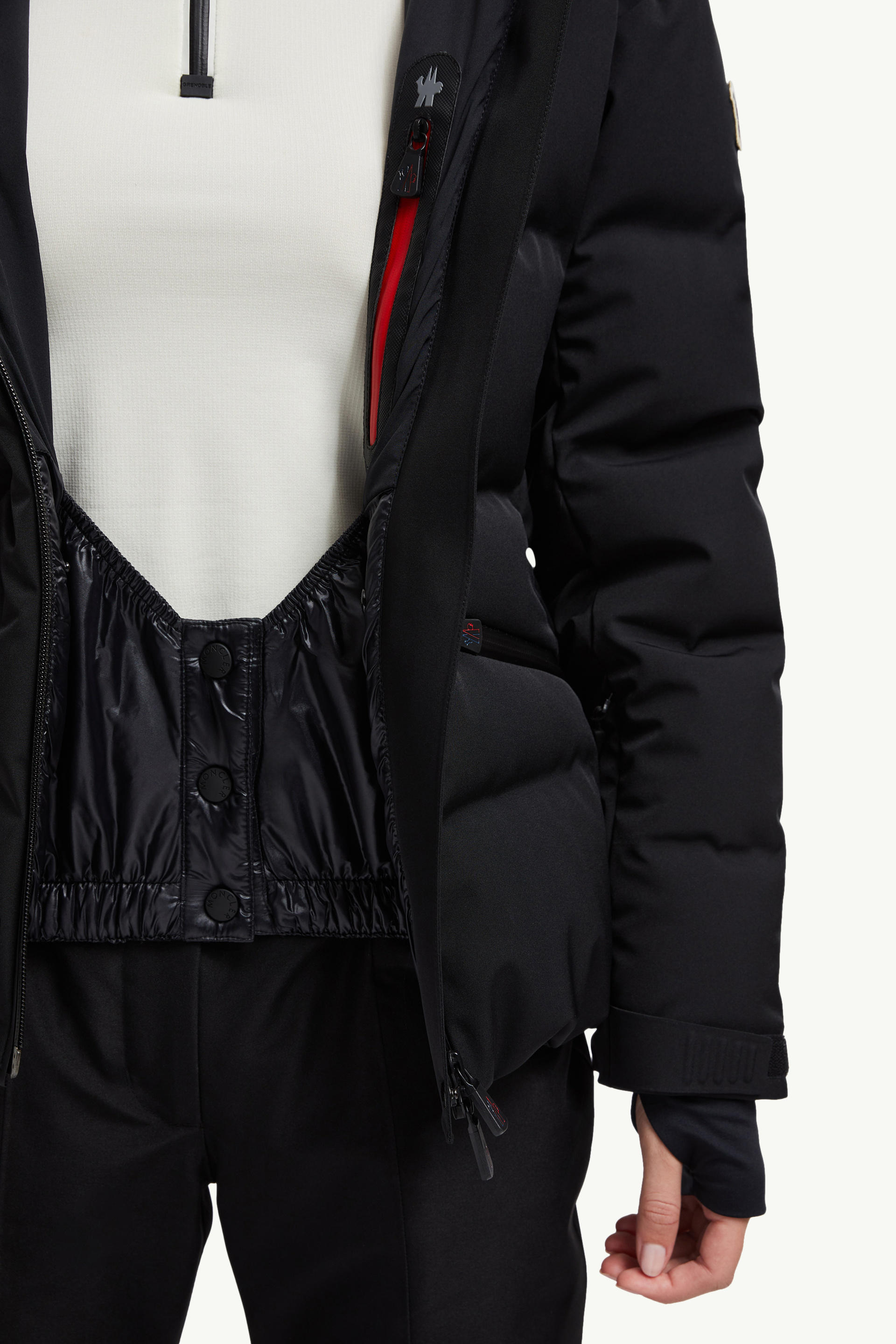 Piumino da sci Tolima Donna Nero Moncler 5
