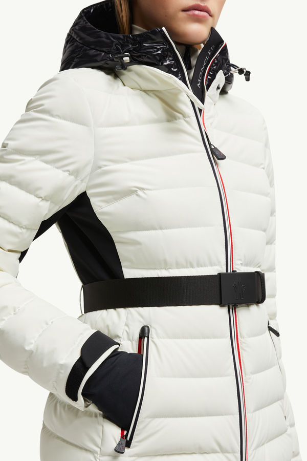 Veste de ski à capuche Bruche Femmes Blanc Neige Moncler 6