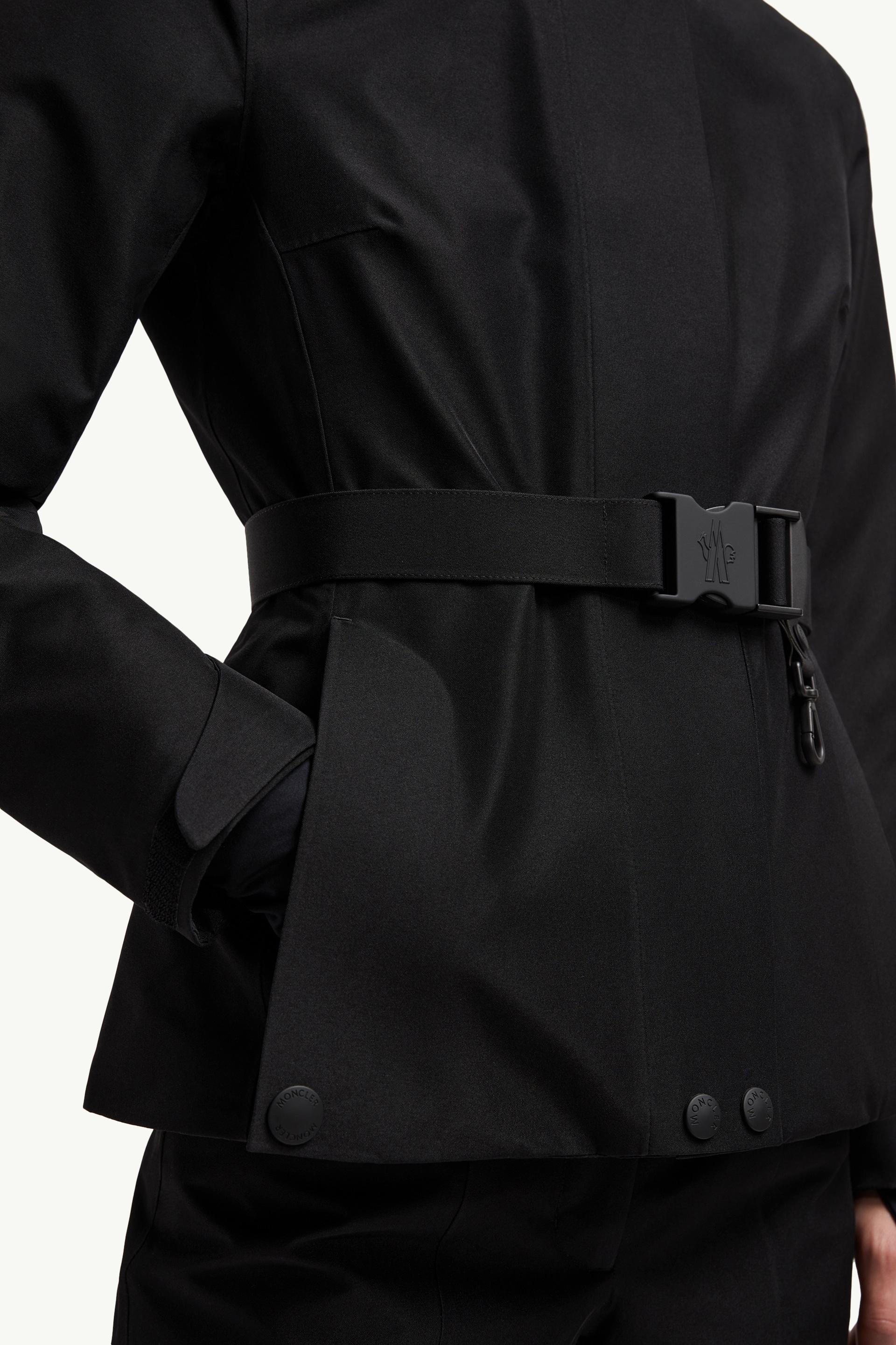 MONCLER GRENOBLE 2024/25AW ファー付ダウンジャケット LAPLANCE Black Laplance GORE-TEX Shearling-Trimmed Ski Down Jacket