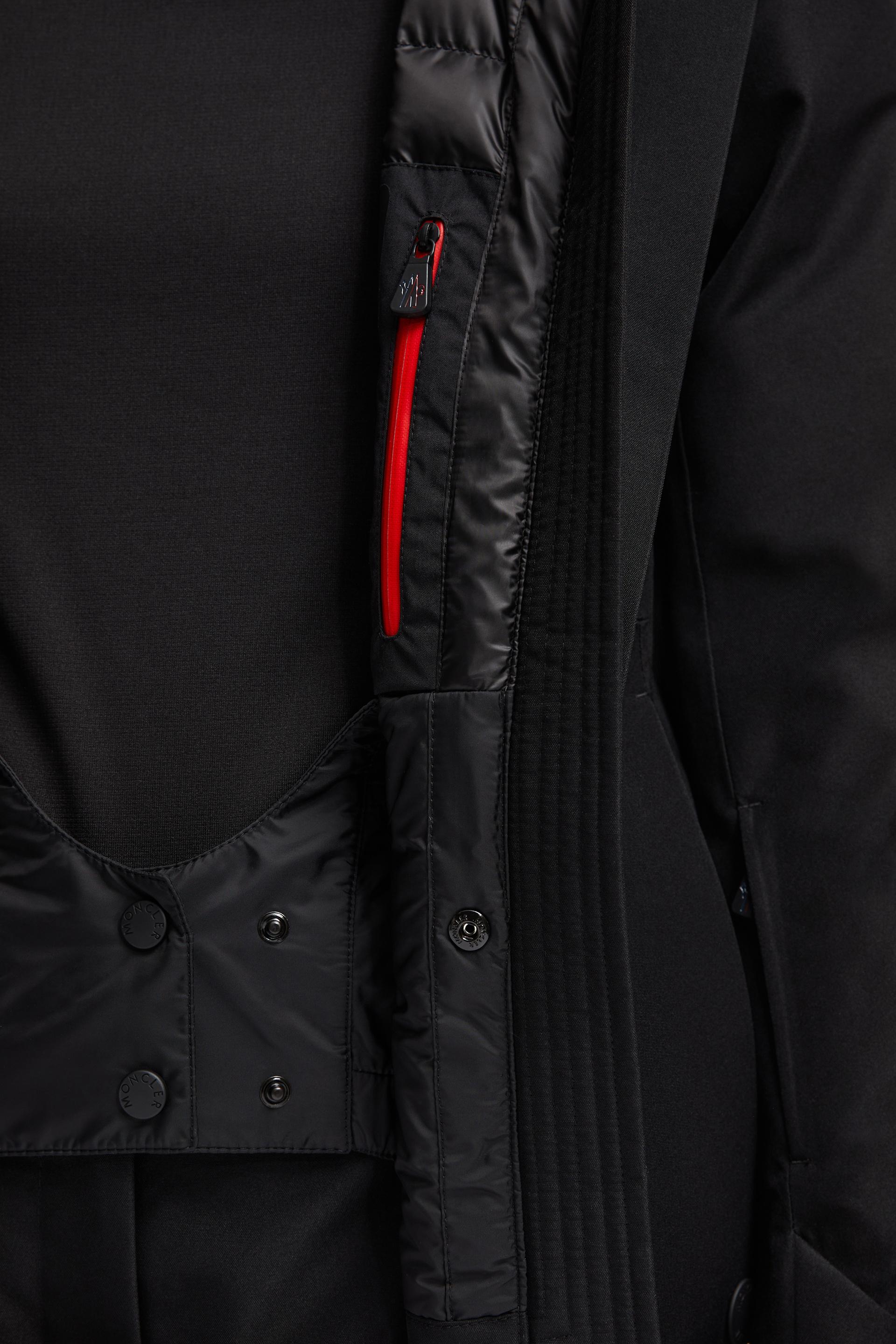Black Laplance GORE-TEX Shearling-Trimmed Ski Jacket - Short
