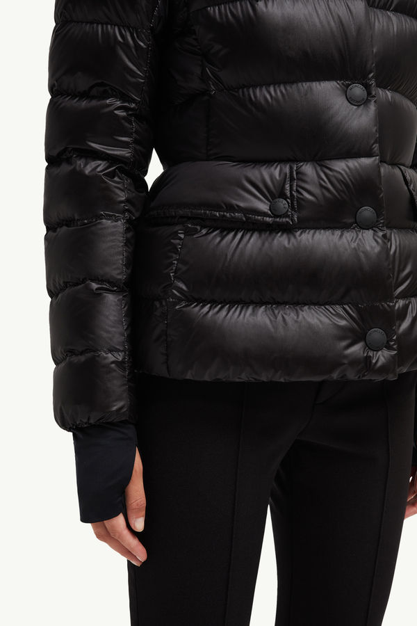 Armoniques Kurze Daunenjacke Damen Schwarz Moncler 5