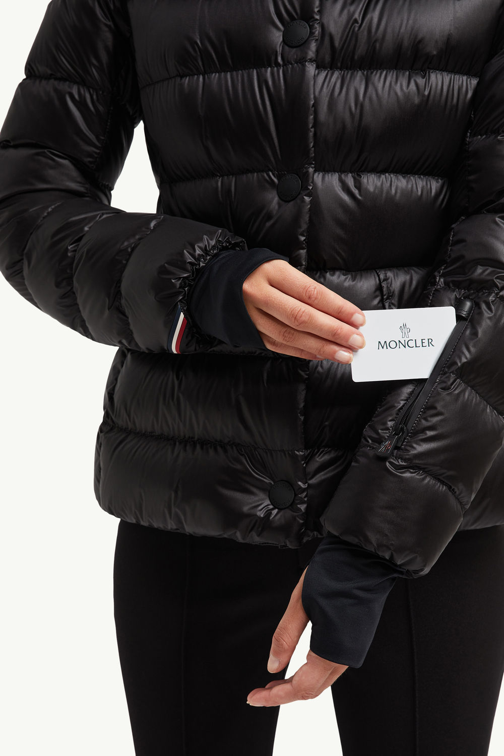 Doudoune courte Armoniques Femmes Noir Moncler 8