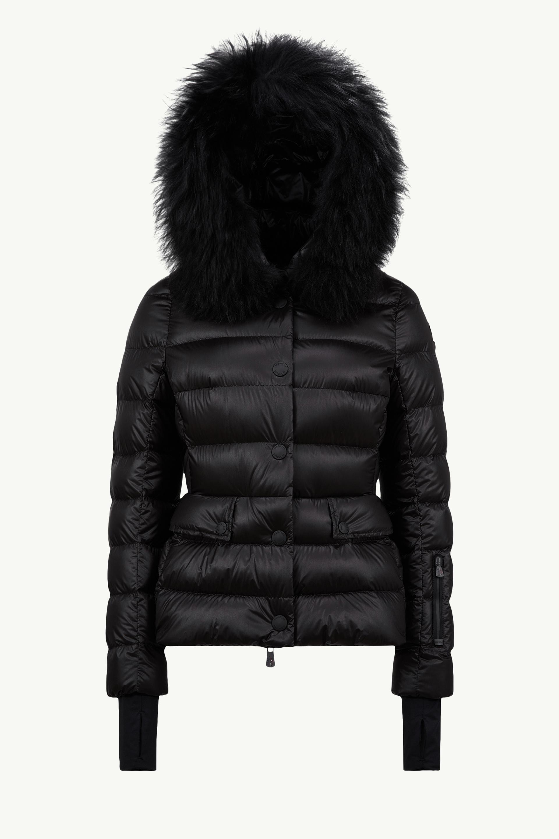 Black Armoniques Short Down Jacket - Short Down Jackets for