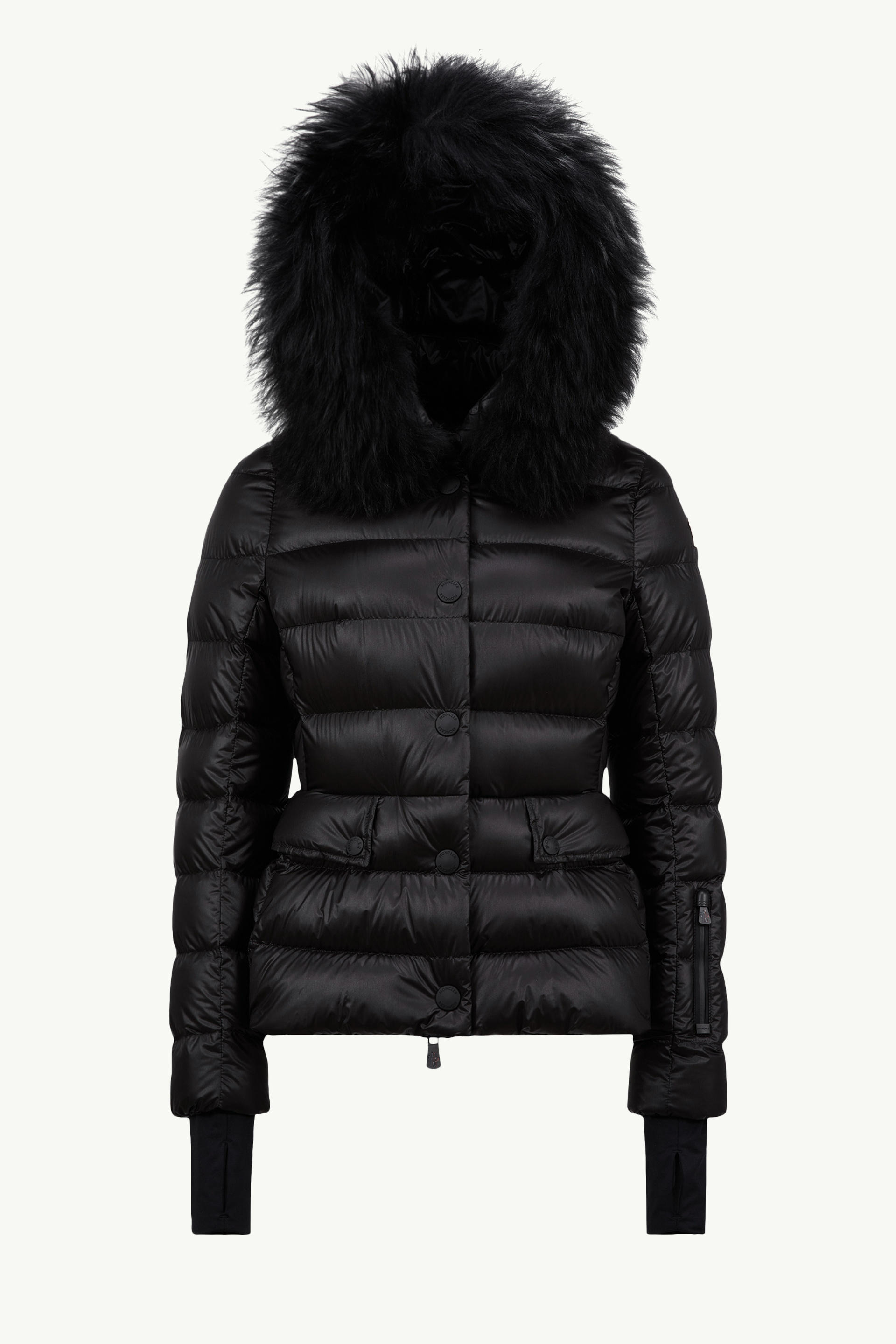Armoniques Short Down Jacket Women Black Moncler 2