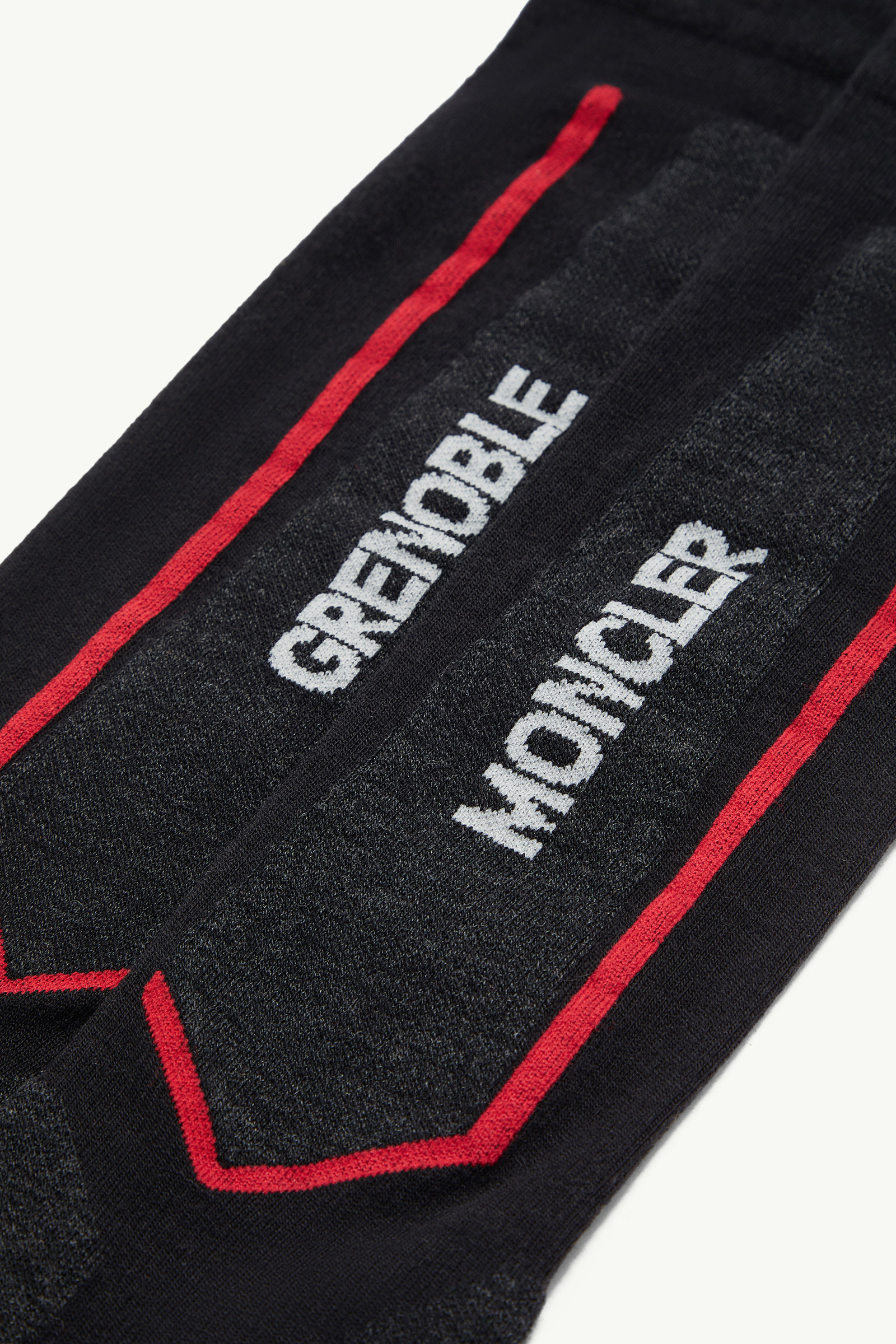 Technical Wool Blend Socks Women Dark Gray Moncler 2