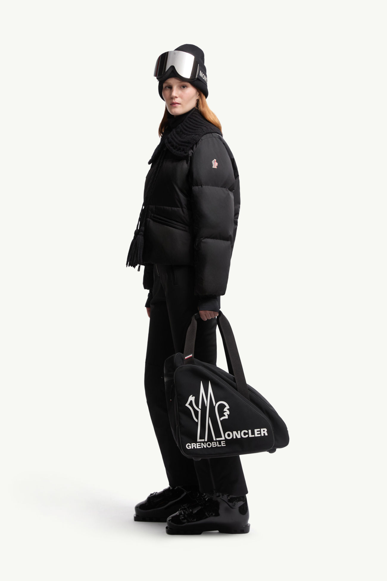 Ski Boot Bag Women Black Moncler 1
