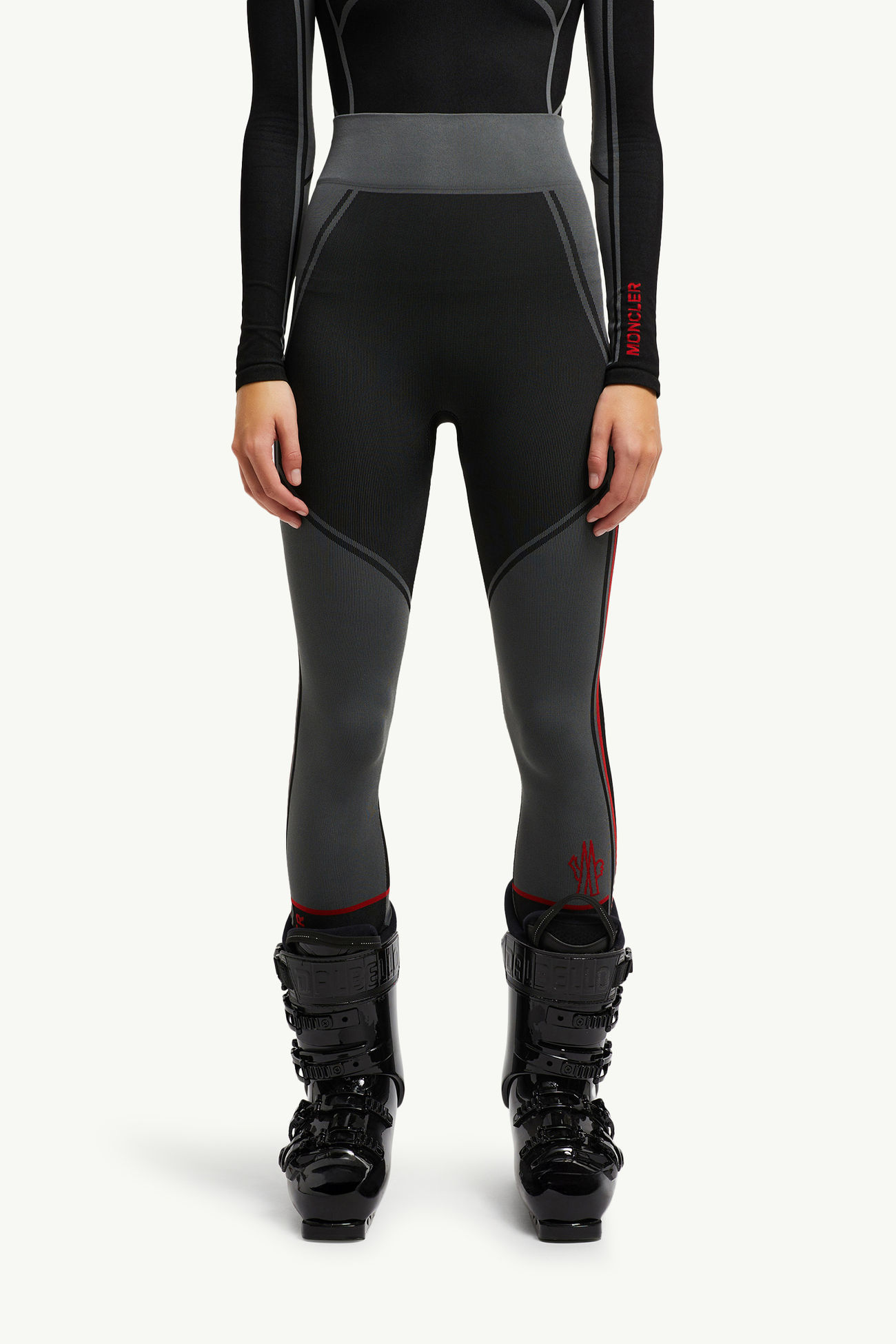 Leggings base layer Donna Nero Moncler 3