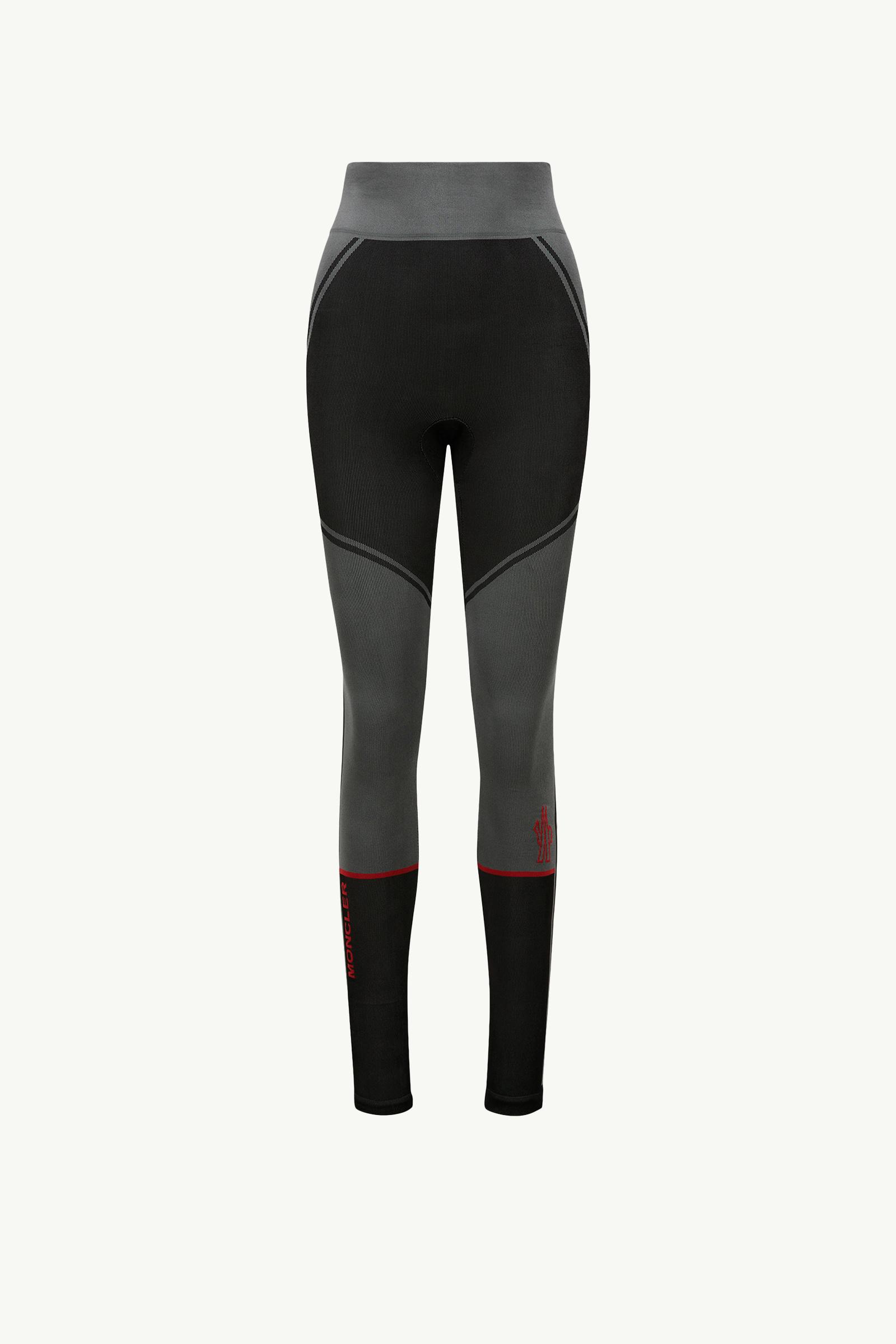 Leggings base layer Donna Nero Moncler