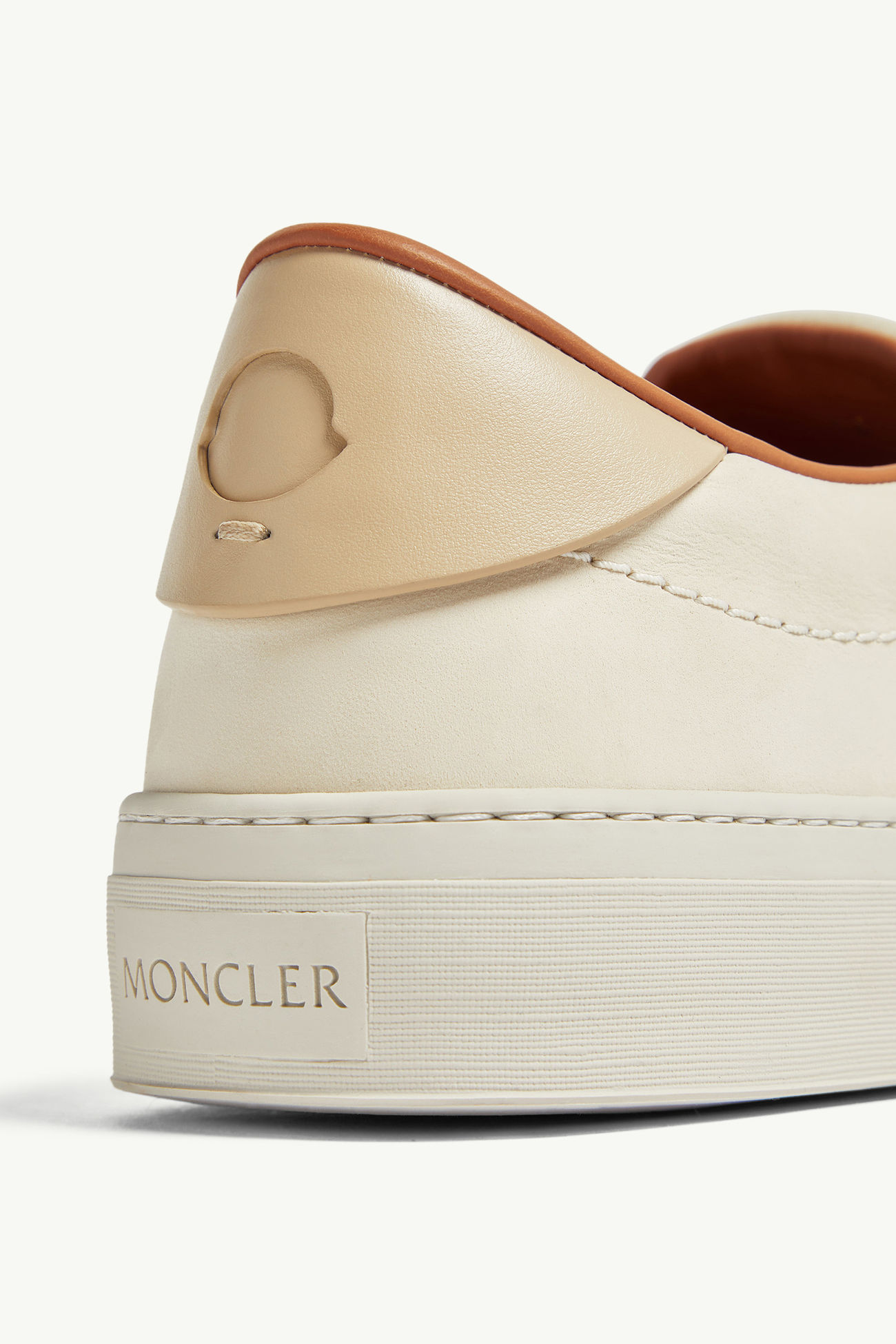 Sneakers Monclub en cuir Hommes Beige Clair Moncler 3