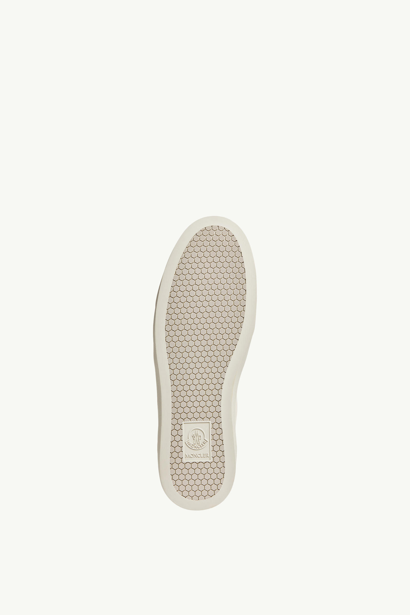 Monclub Leather Sneakers Men Light Beige Moncler 5