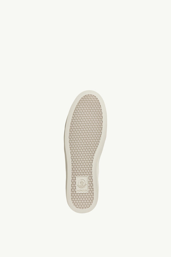 Sneakers Monclub en cuir Hommes Beige Clair Moncler 5