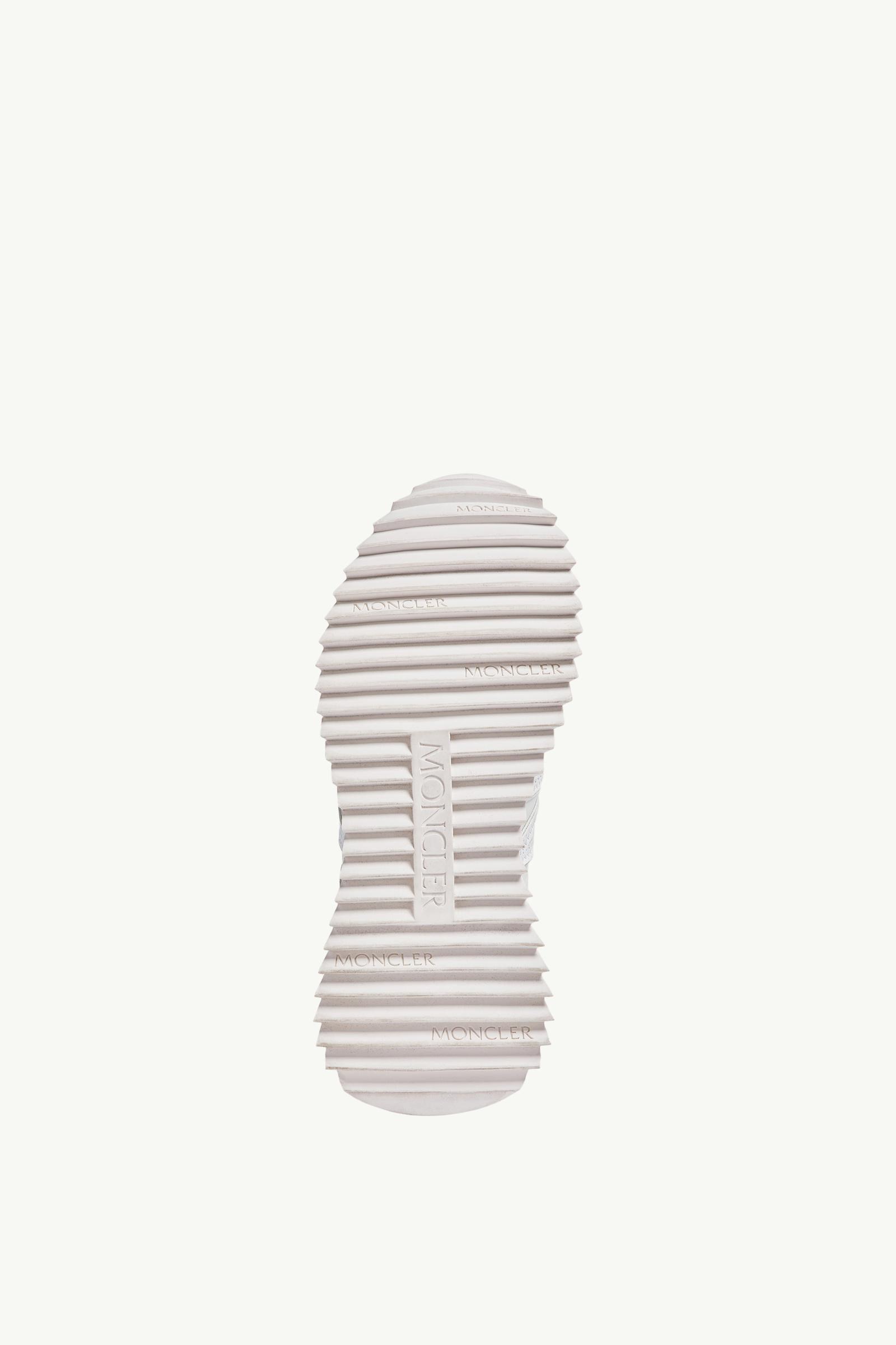 スニーカー MONCLER Men Sneakers J209A4M00060 WHITE Optical White Monaco M Leather Sneakers - Sneakers for Men