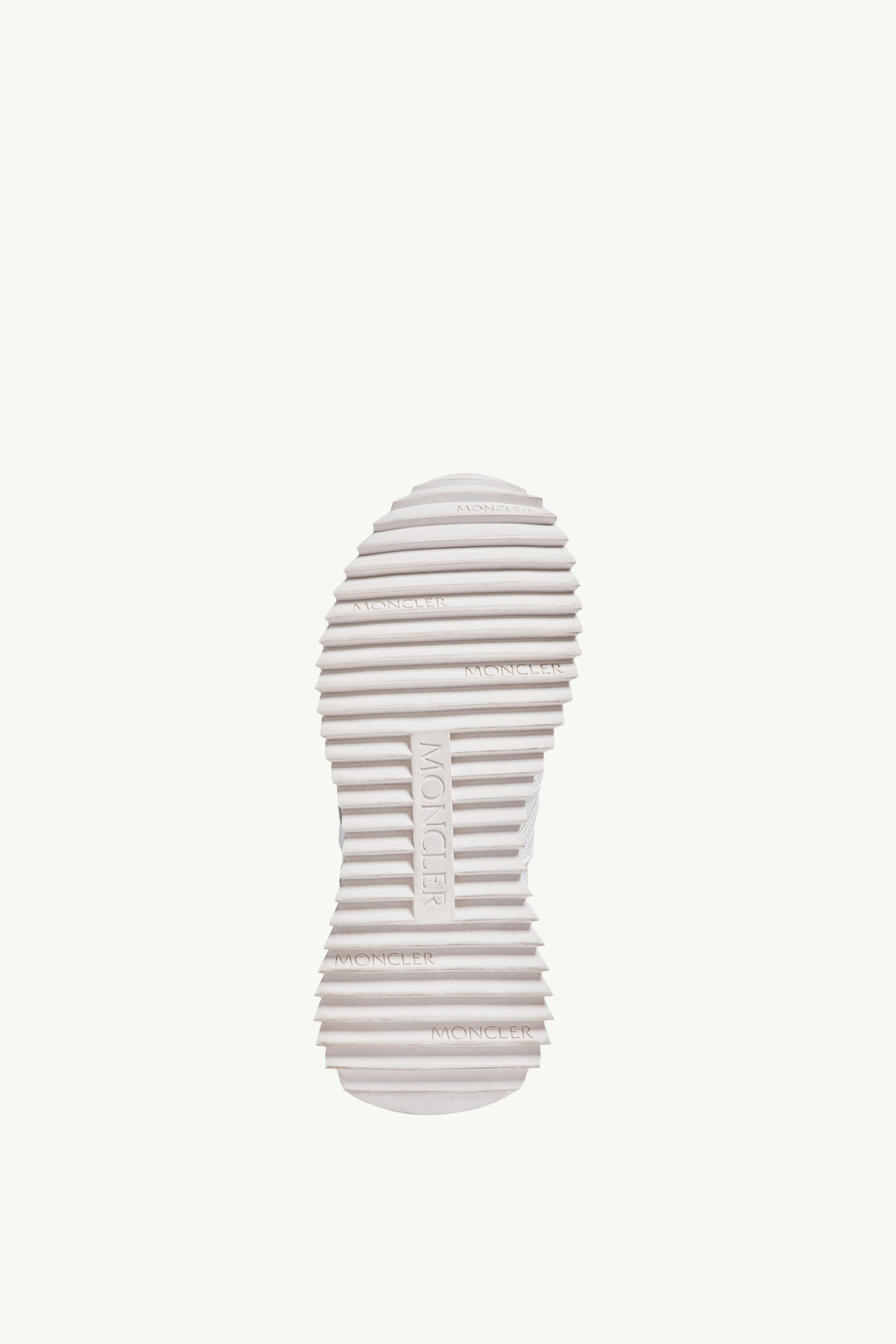Pacey Nylon & Suede Trainers Men Milk White Moncler 4