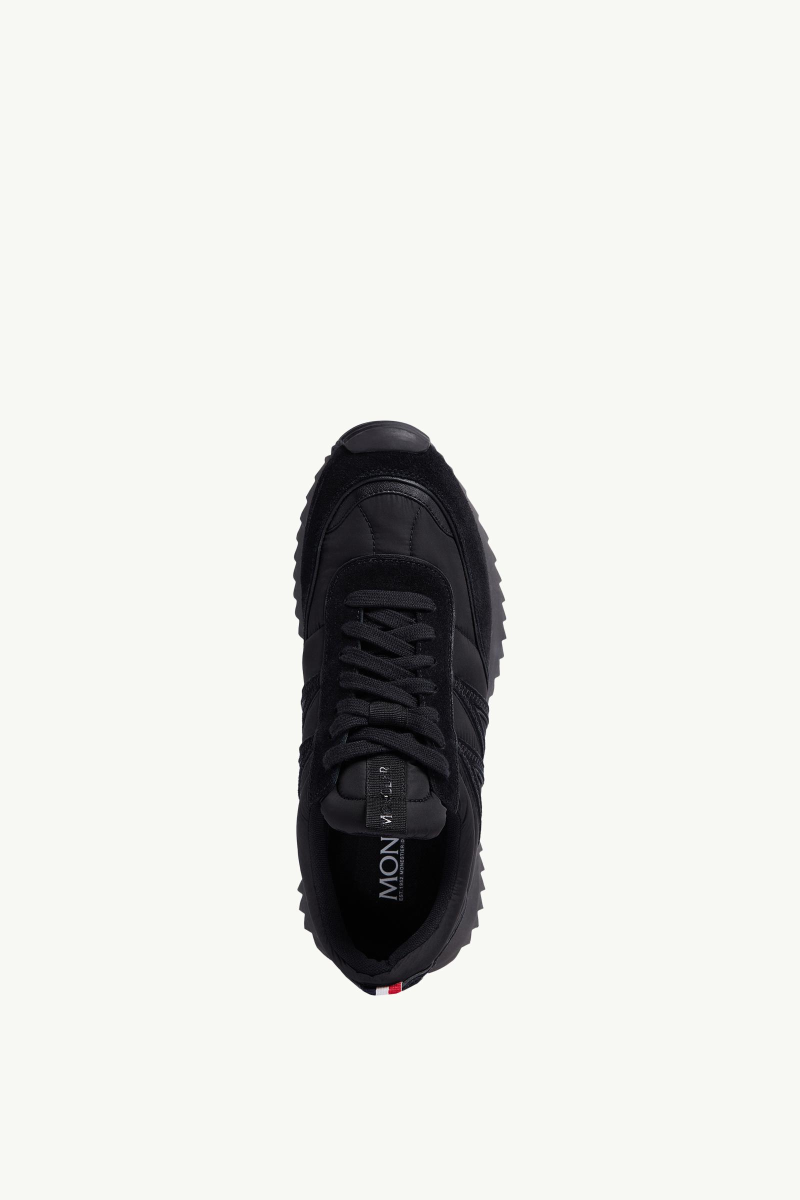 追跡送料込 MONCLER PACEY スニーカー Black Pacey Nylon & Suede Sneakers - Sneakers for Men