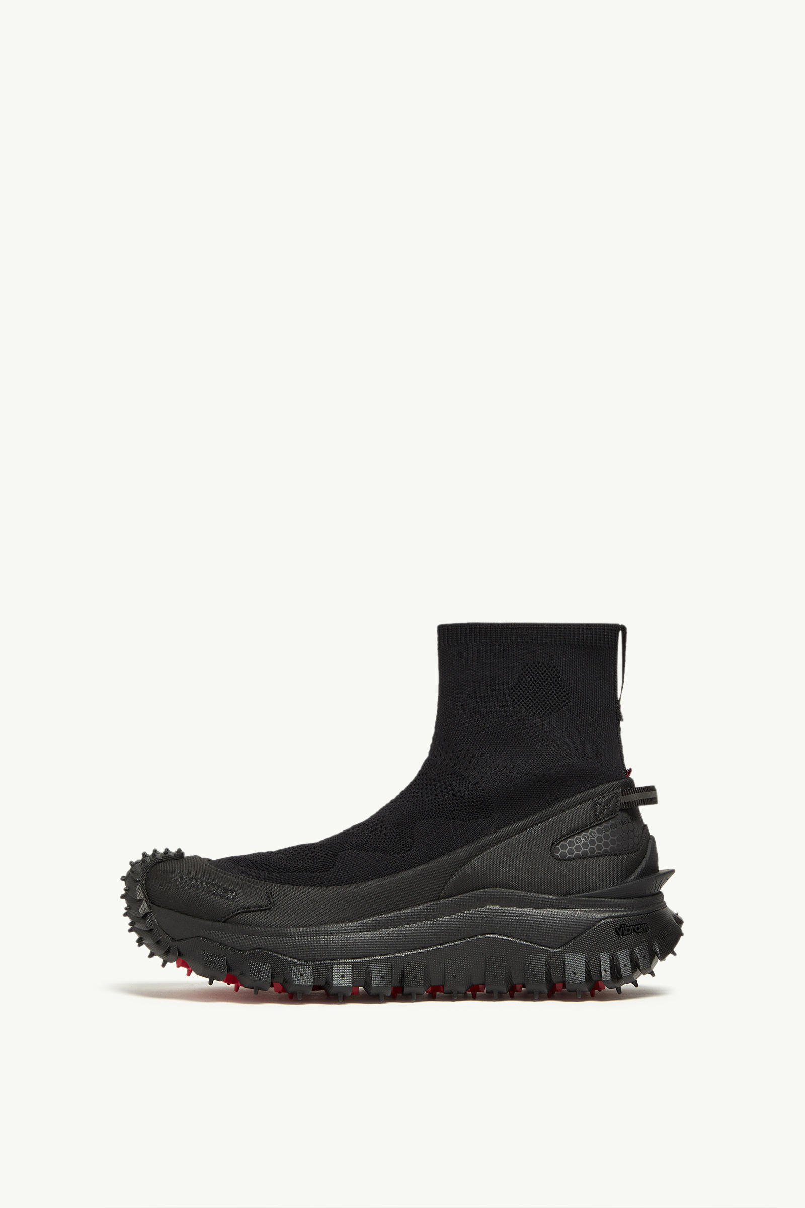 Zapatillas altas Trailgrip Knit Mujer Negro Moncler 0