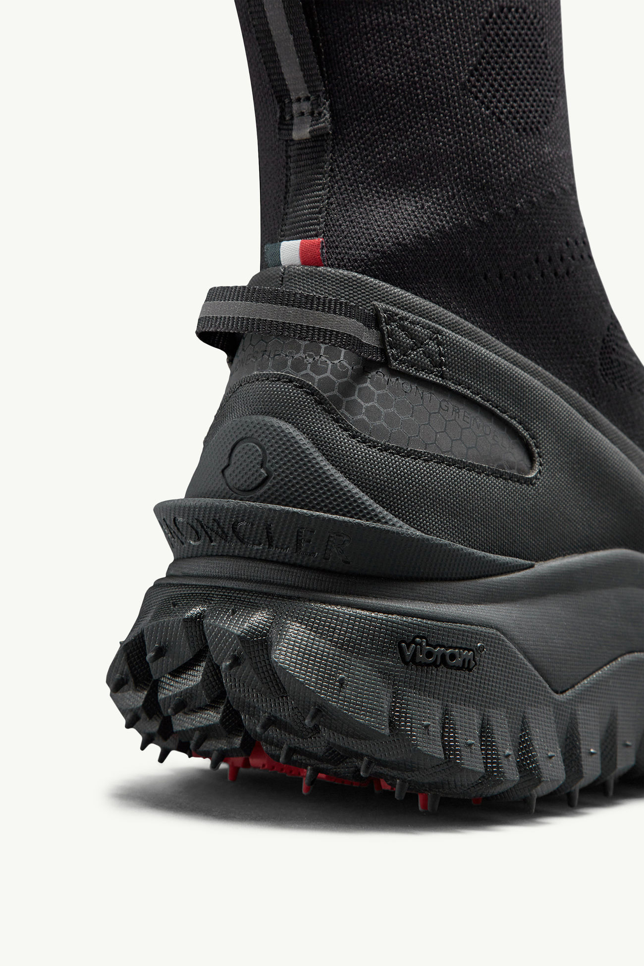 Trailgrip Knit High Top Sneakers Women Black Moncler 2