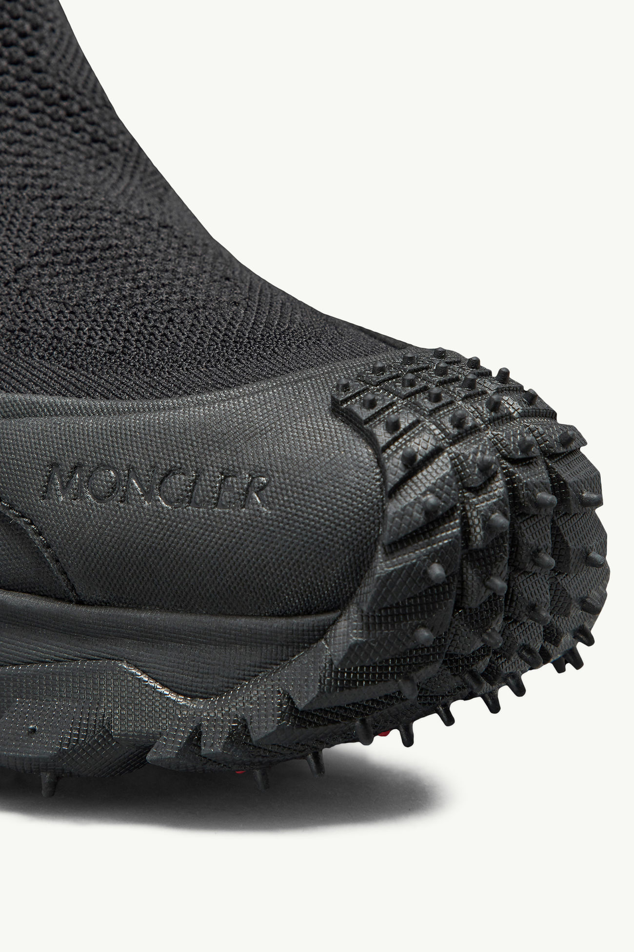 Trailgrip Knit High Top Sneakers Women Black Moncler 6