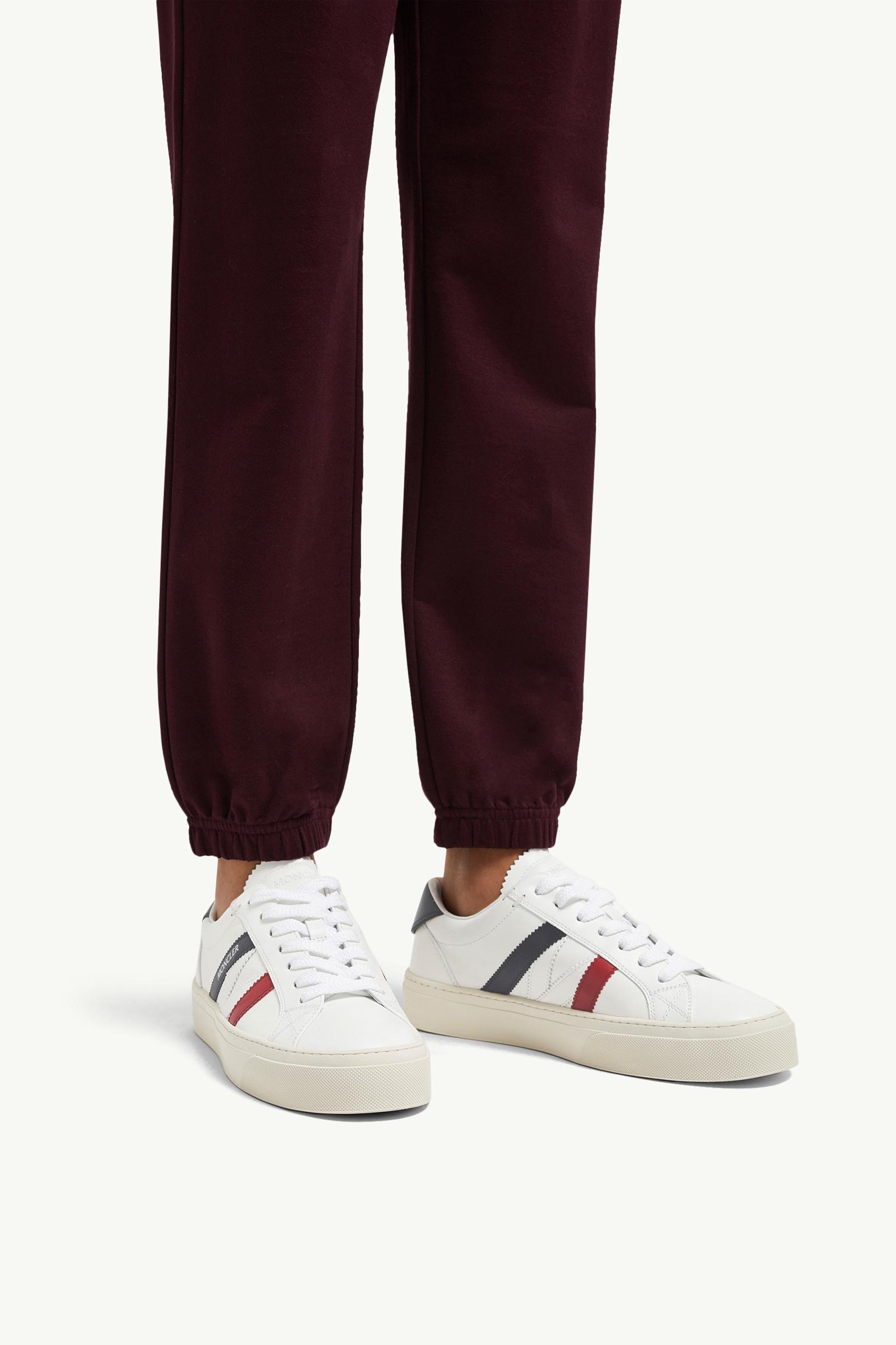 Zapatillas de piel Monaco M Mujer Blanco Óptico Moncler 1