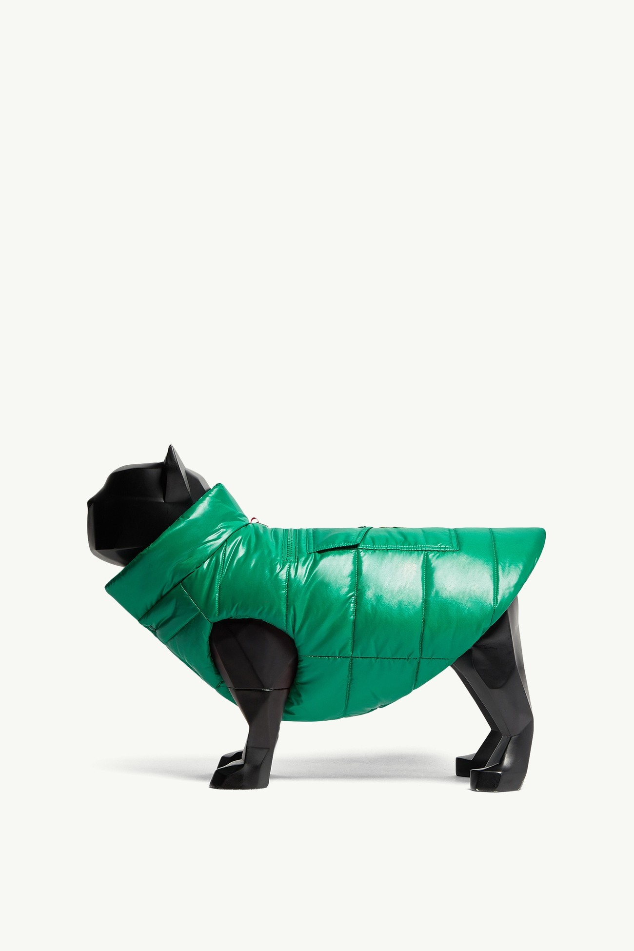 Wattierte Hundeweste Genderneutral Smaragdgrün Moncler 0