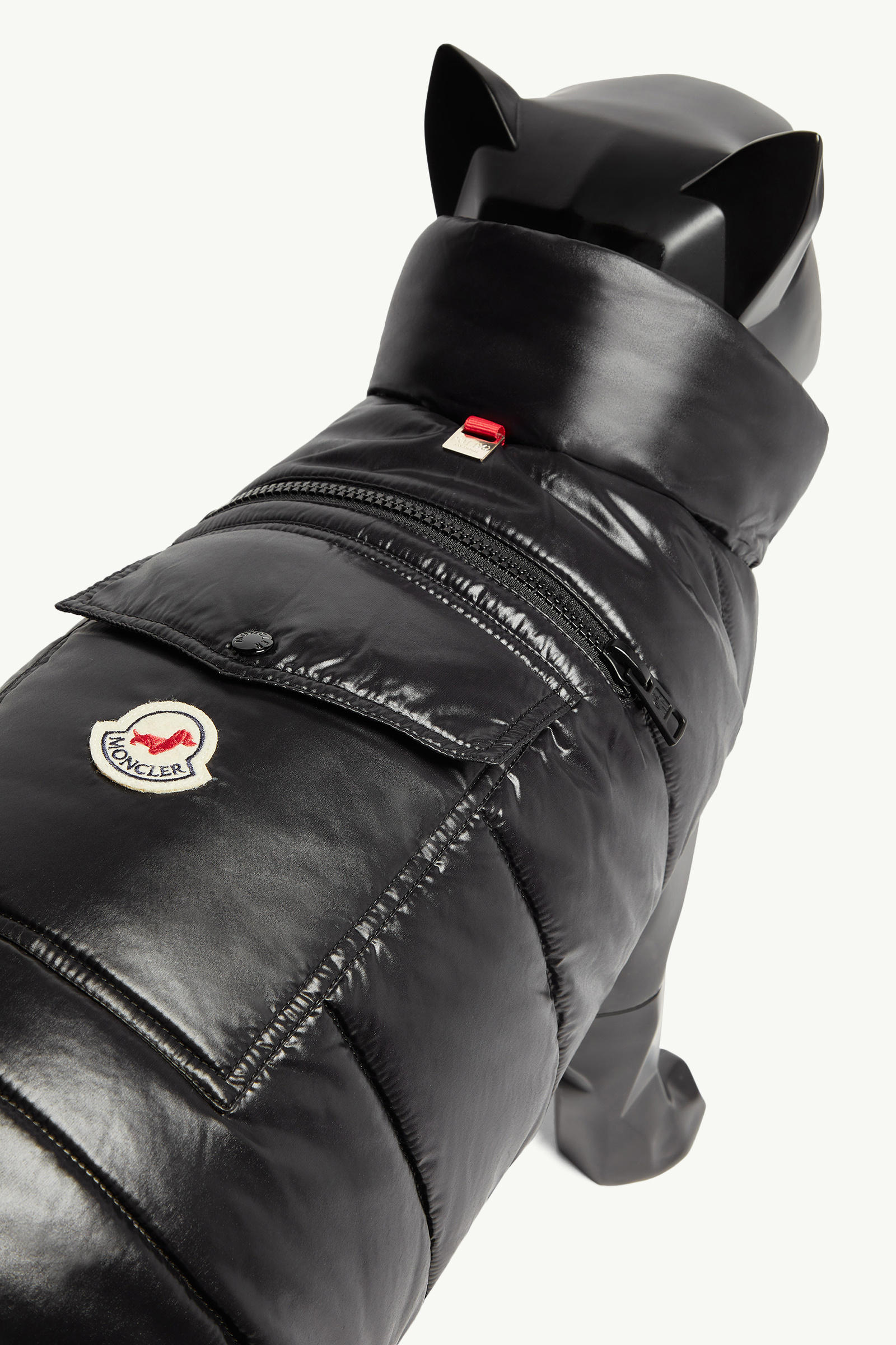 Padded Dog Gilet Gender Neutral Black Moncler 3