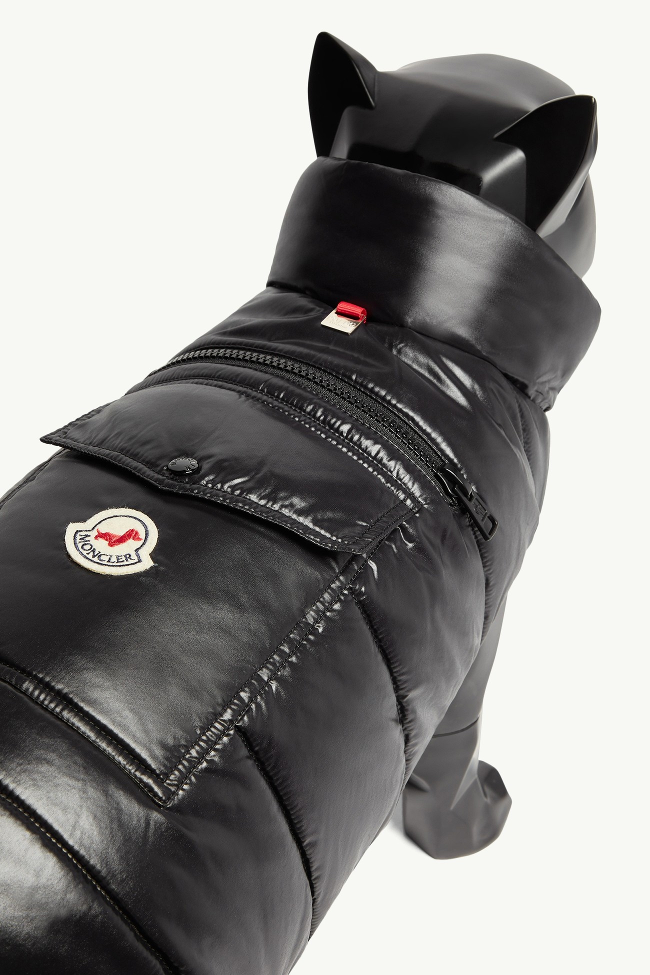 Padded Dog Gilet Gender Neutral Black Moncler 3