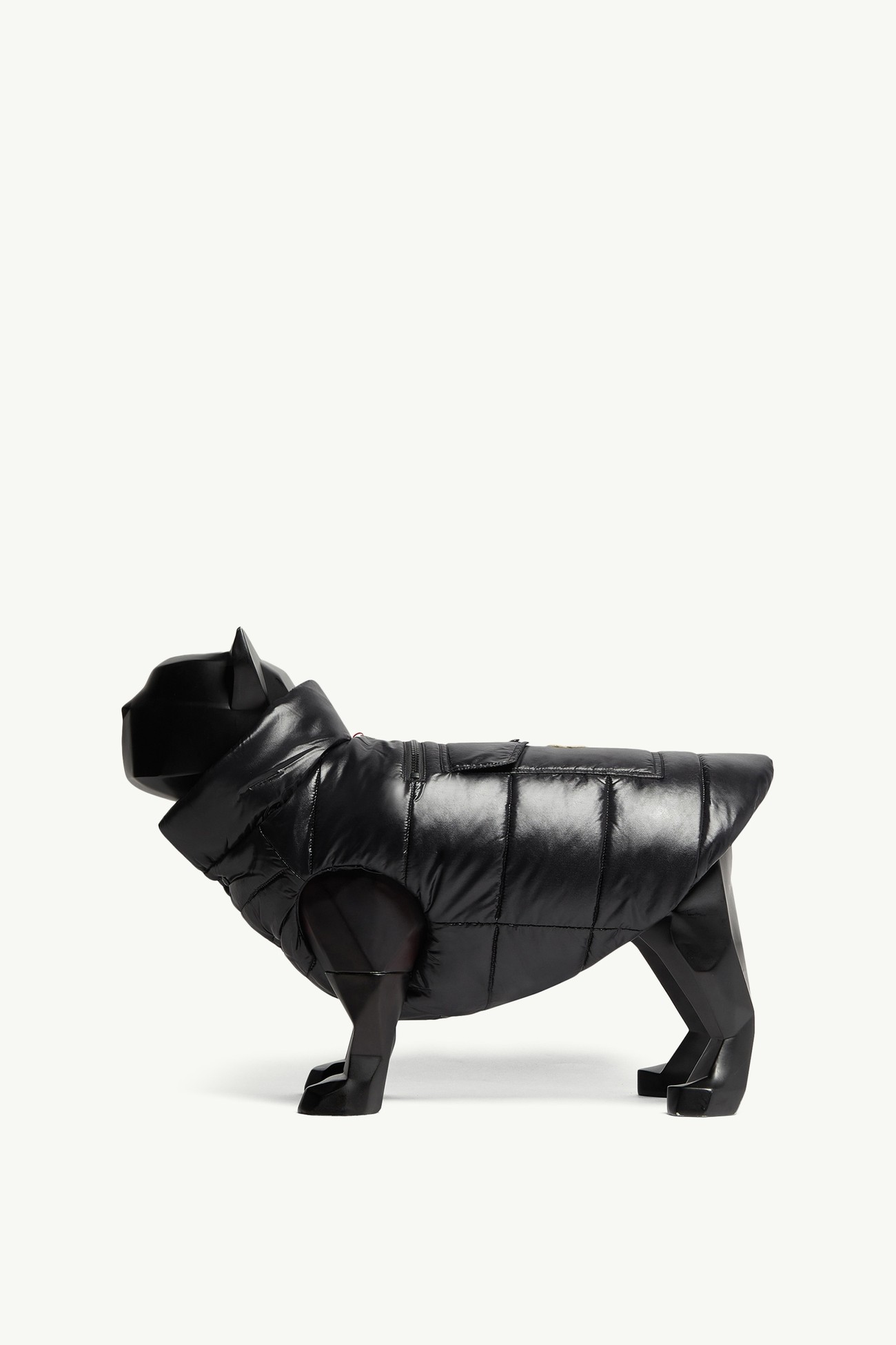 Wattierte Hundeweste Genderneutral Schwarz Moncler 0