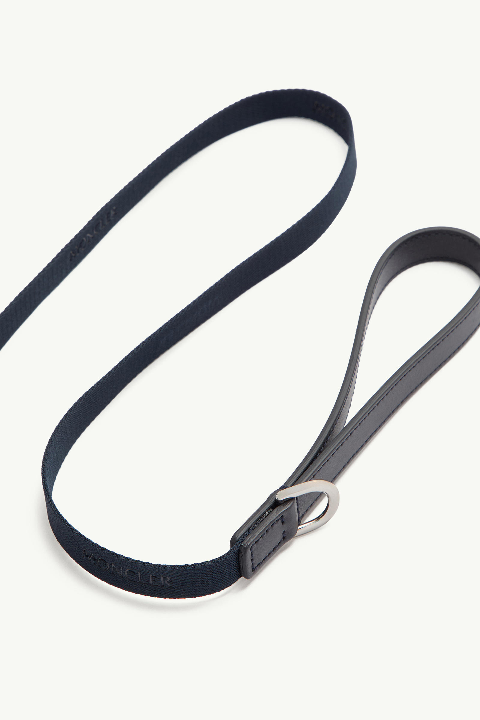 Logo Dog Leash Gender Neutral Dark Blue Moncler 1