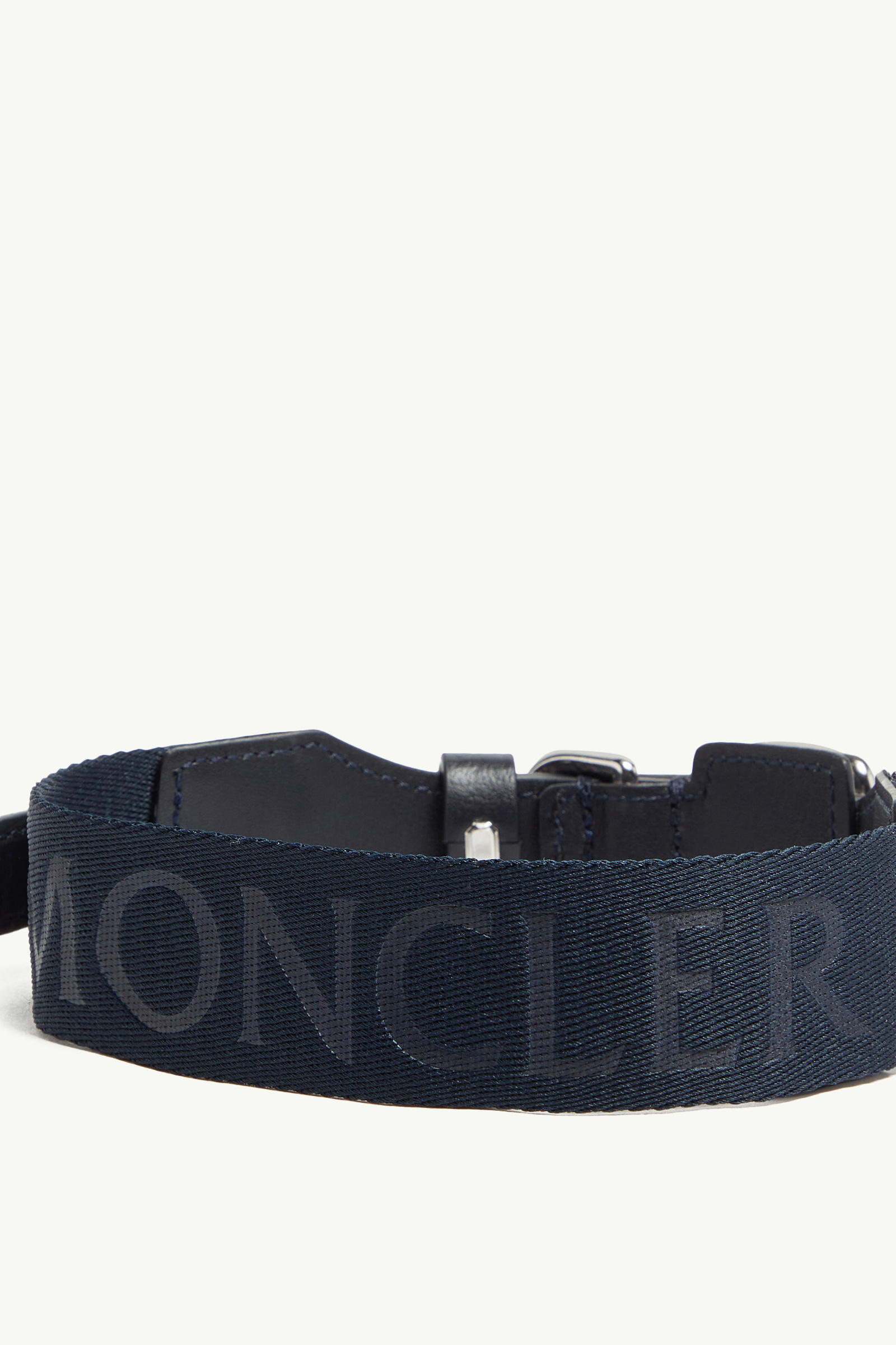 Logo Dog Collar Gender Neutral Dark Blue Moncler 2