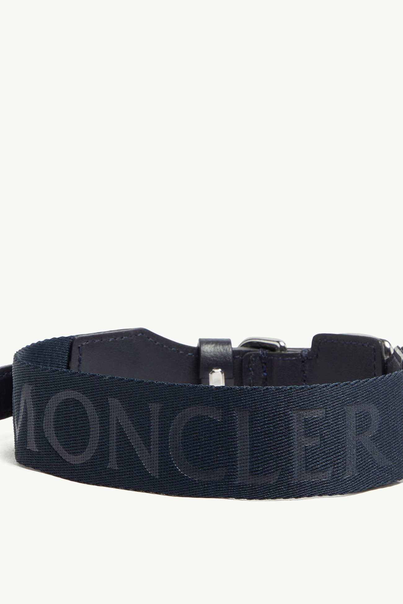 Logo Dog Collar Gender Neutral Dark Blue Moncler 2