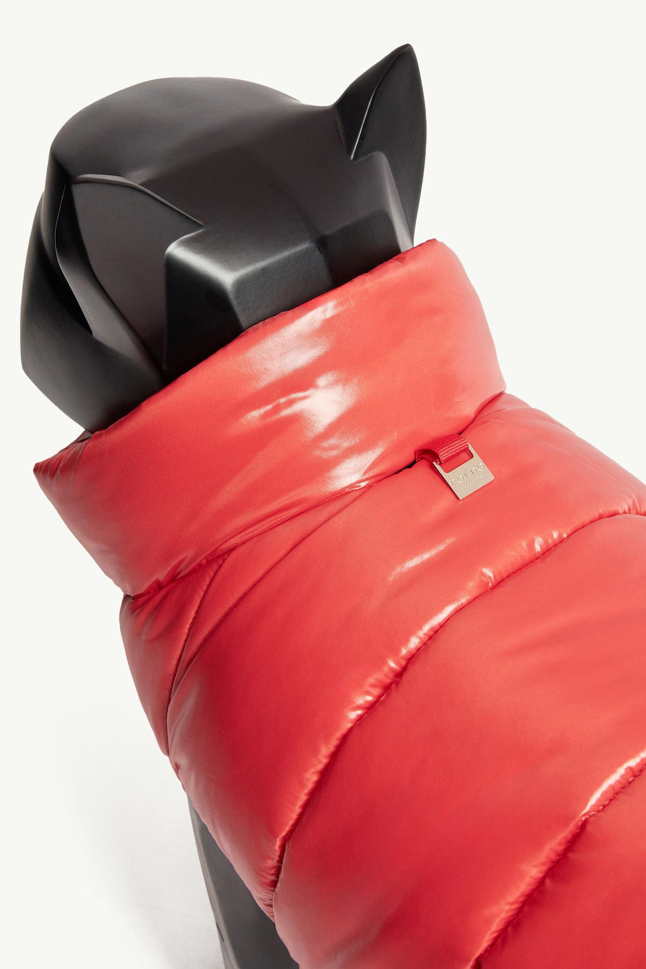 Wattierte Hundeweste Genderneutral Rot Moncler 3