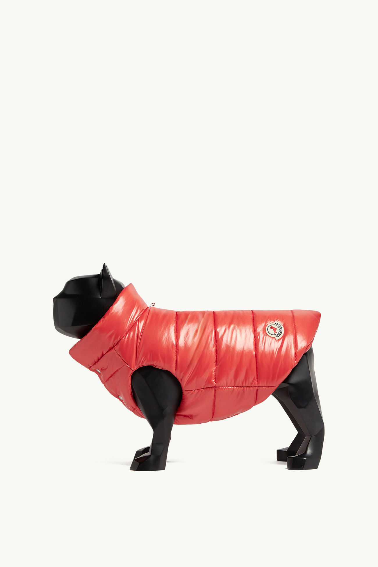 Gilet matelassé pour chien Mixte Rouge Moncler 0
