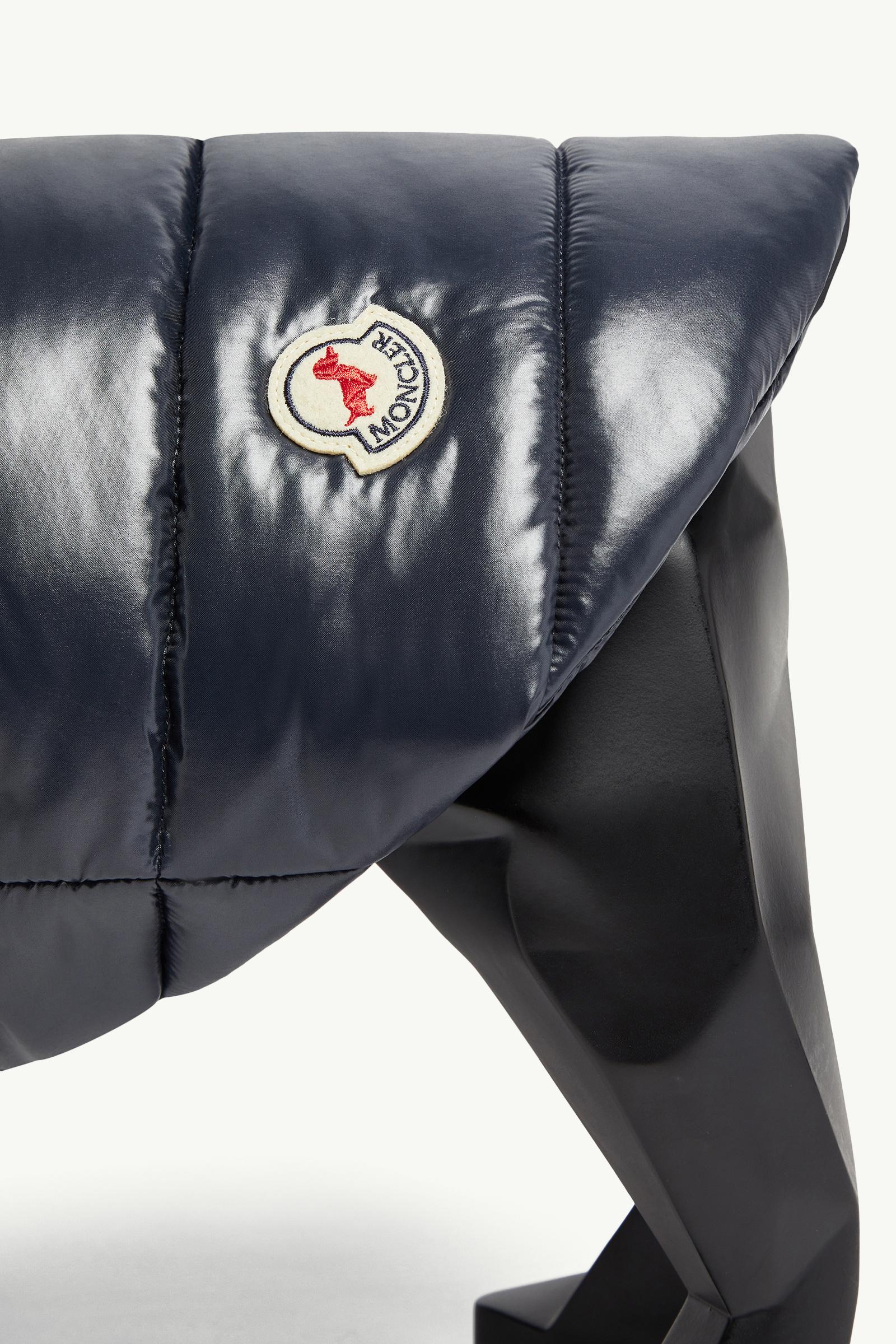 Royal Blue Padded Dog Vest - Moncler Poldo Dog Couture for Special