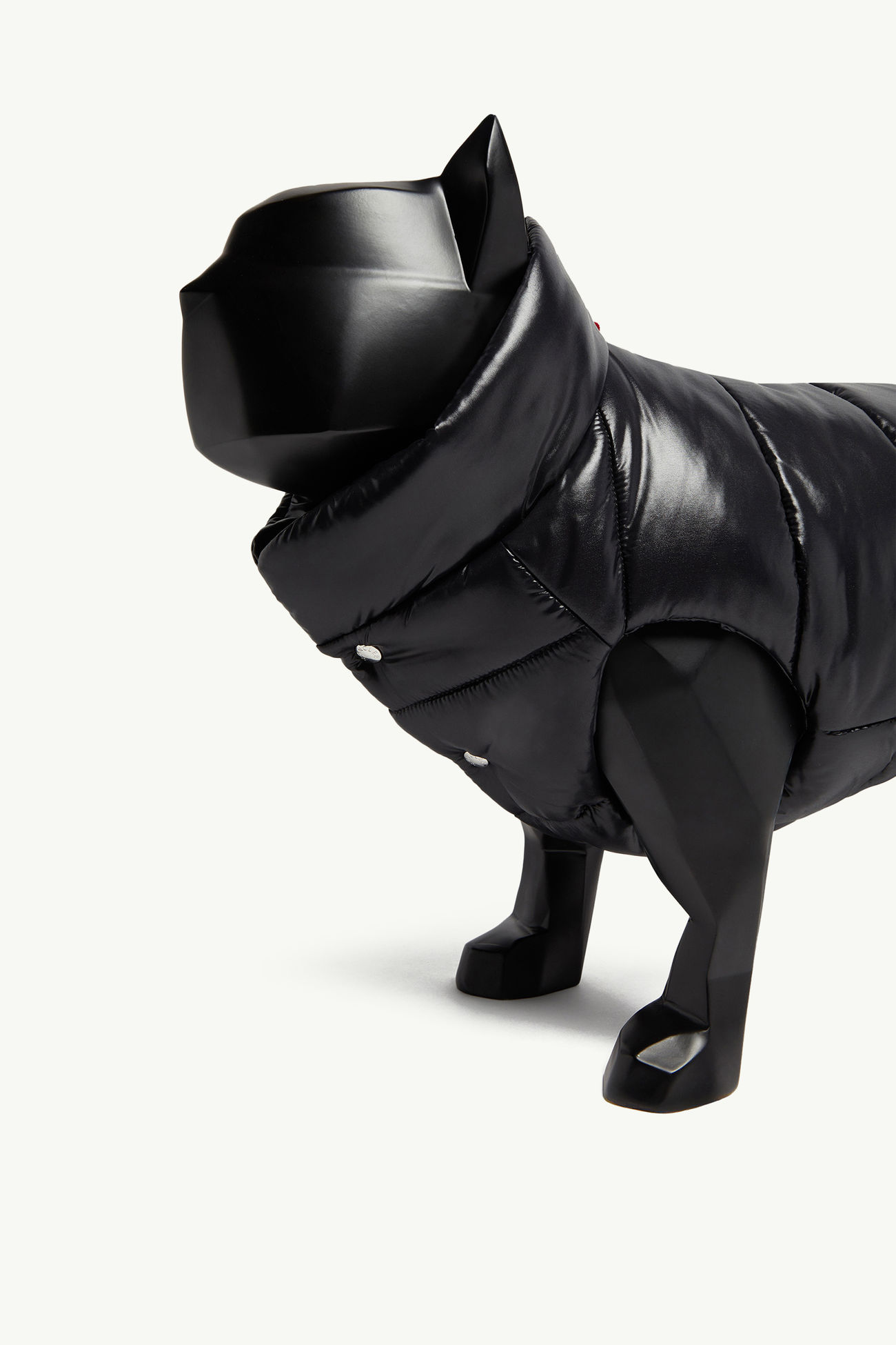 Chaleco para perro acolchado De Género Neutro Negro Moncler 1