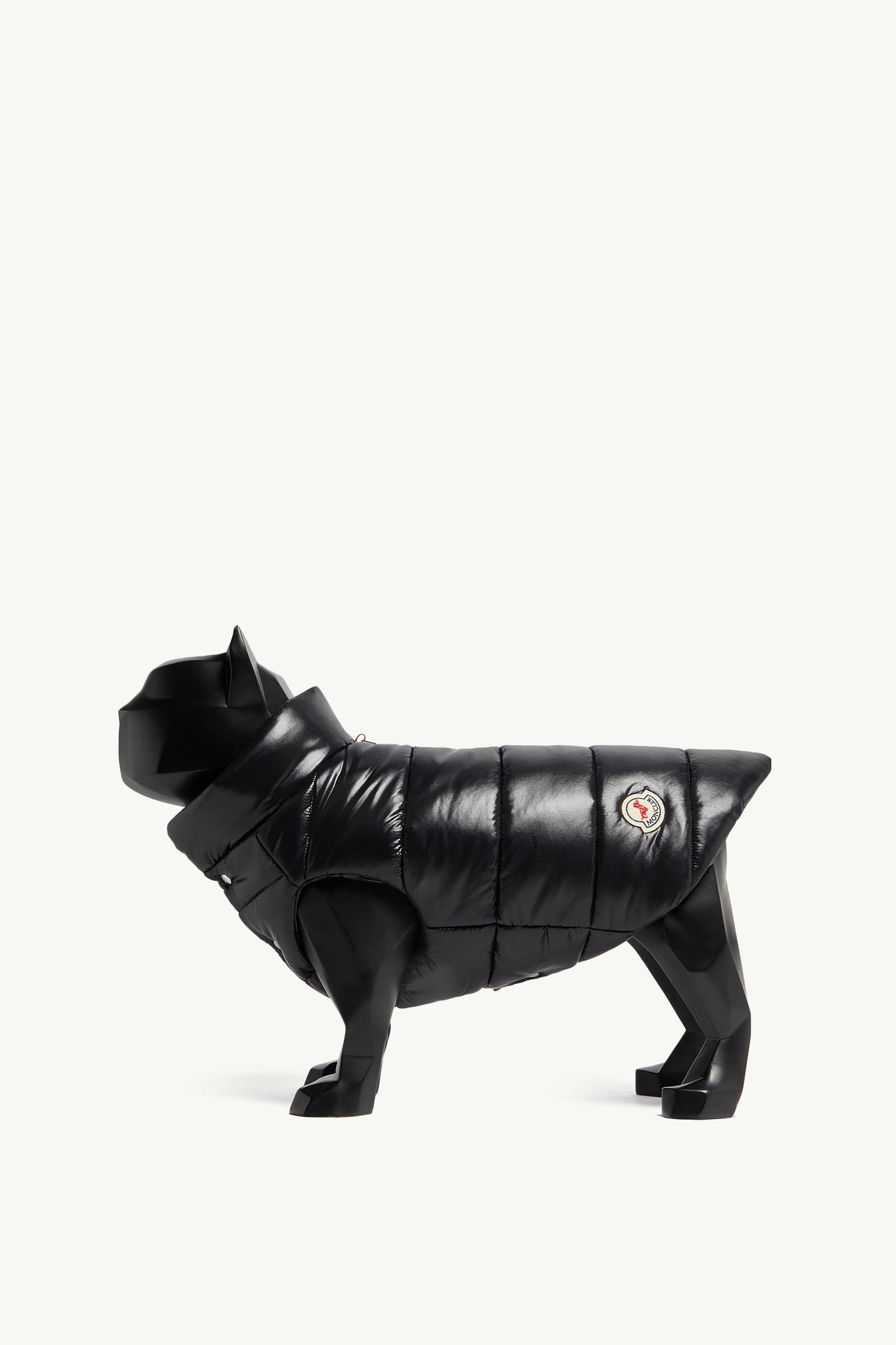新品QRコード付MONCLER POLDO DOG COUTUREベスト黒0 Black Padded Dog Gilet - Moncler Poldo Dog Couture for