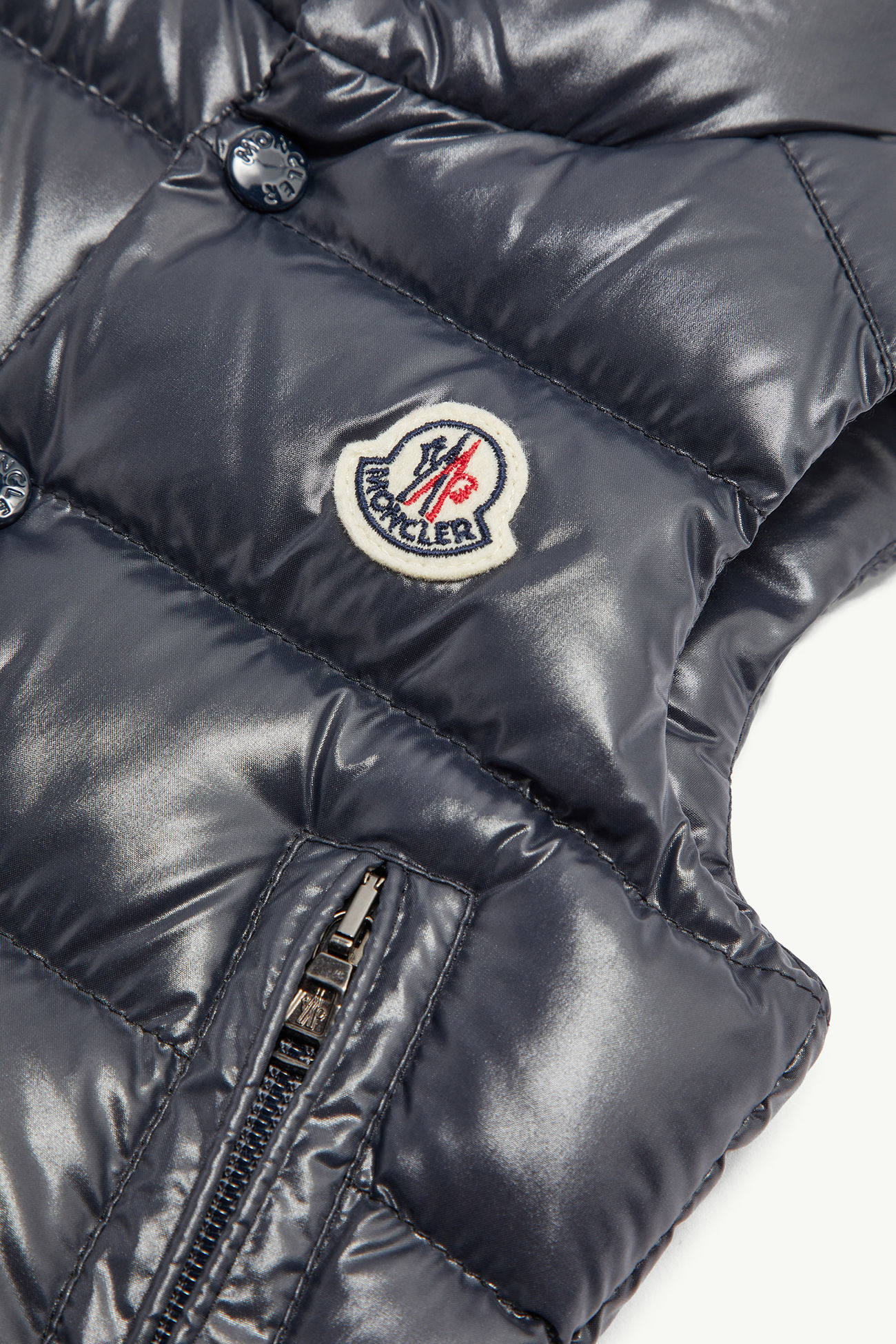 Bernard Down Vest Gender Neutral Night Blue Moncler 2
