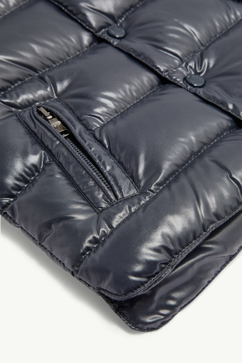 Bernard Down Gilet Gender Neutral Night Blue Moncler 3