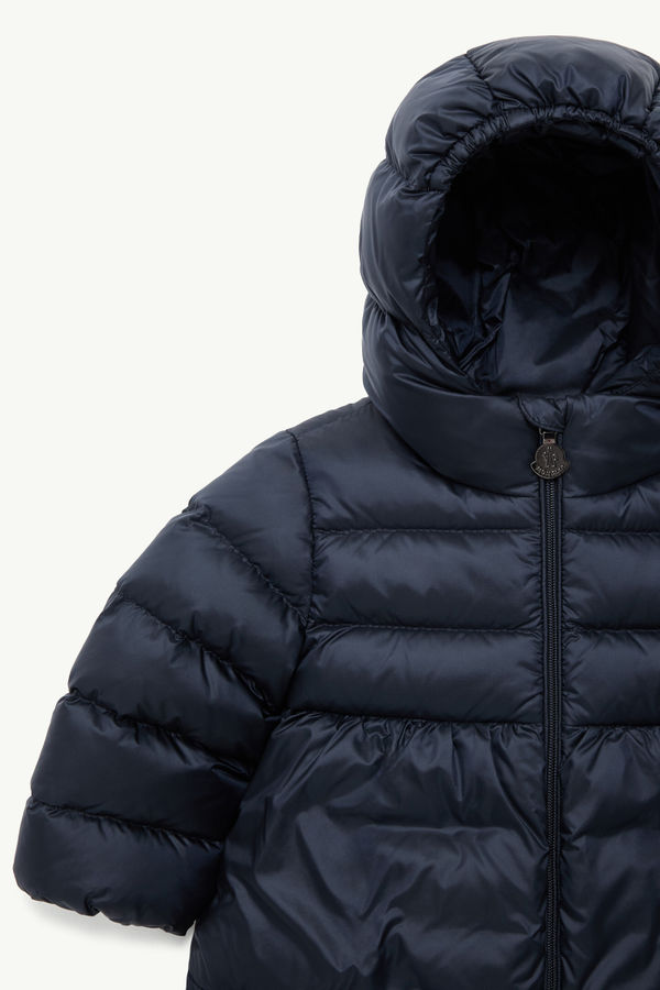 Doudoune à capuche Odile Fille Bleu Nuit Moncler 1
