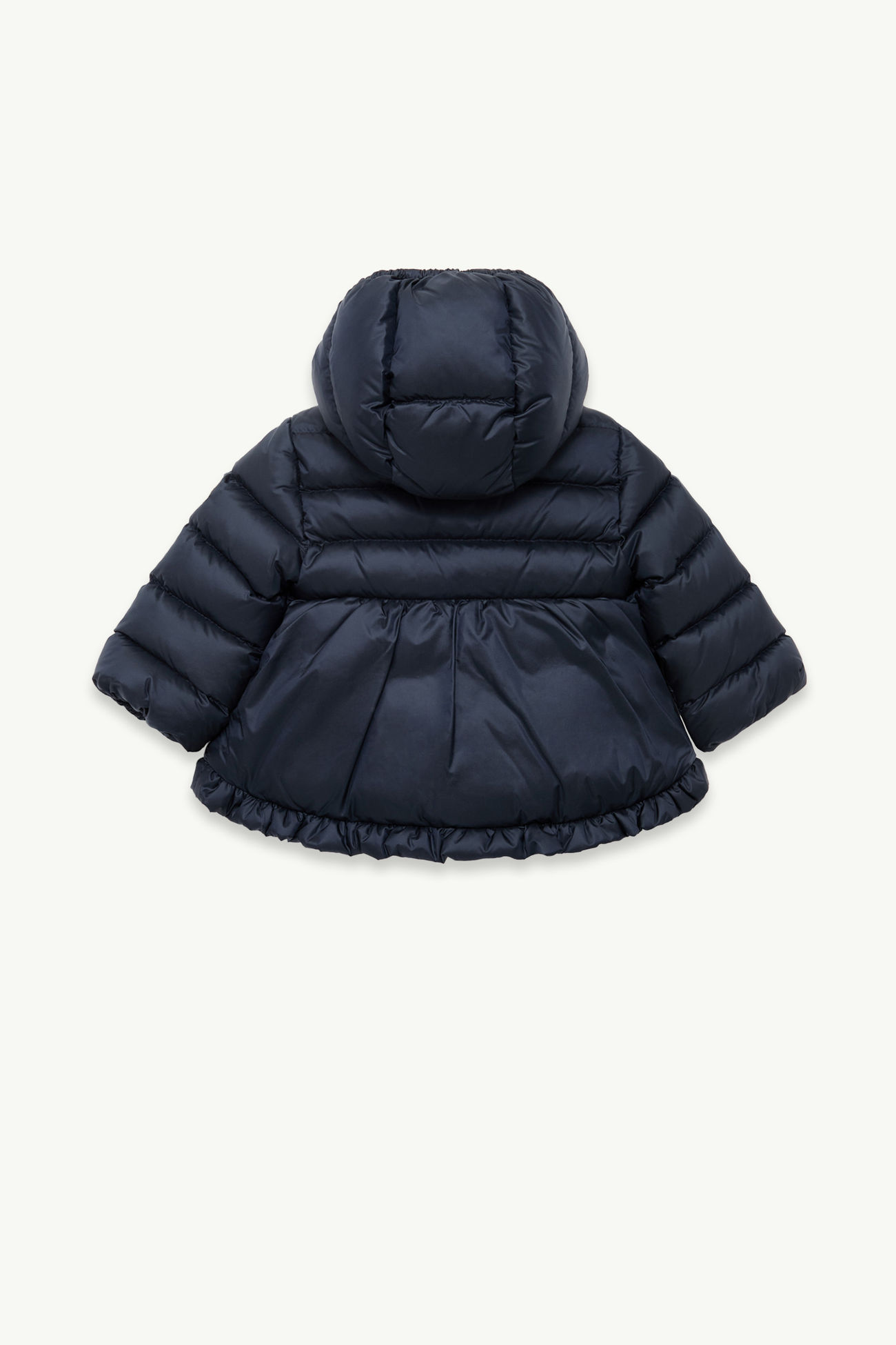 Odile Hooded Down Jacket Girl Night Blue Moncler 2