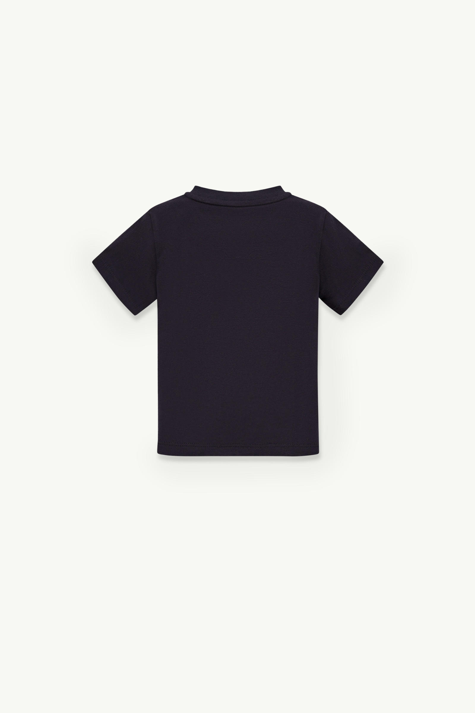 Logo Jersey T-Shirt Boy Night Blue Moncler 2