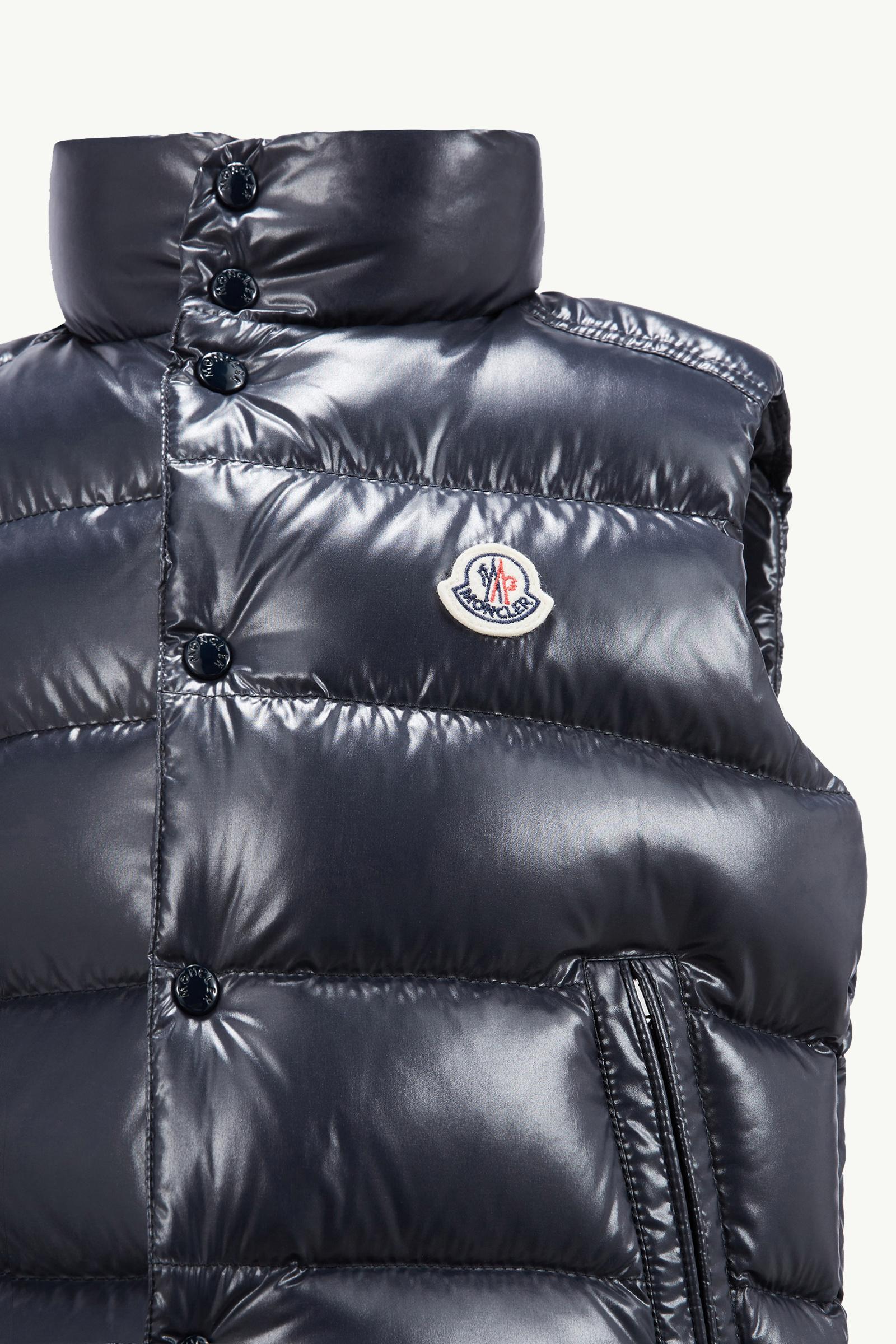 Night Blue Tib Down Vest - test for test | Moncler US