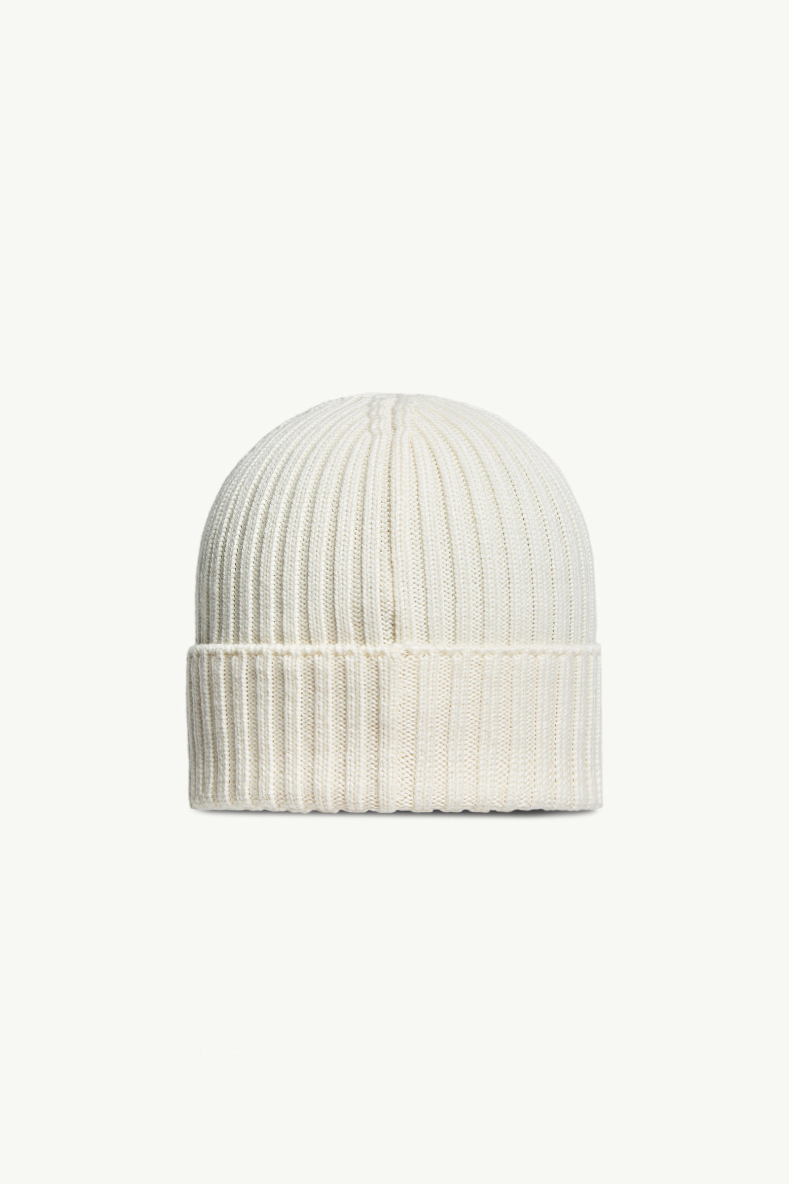 Wool Beanie Girl White Moncler 2