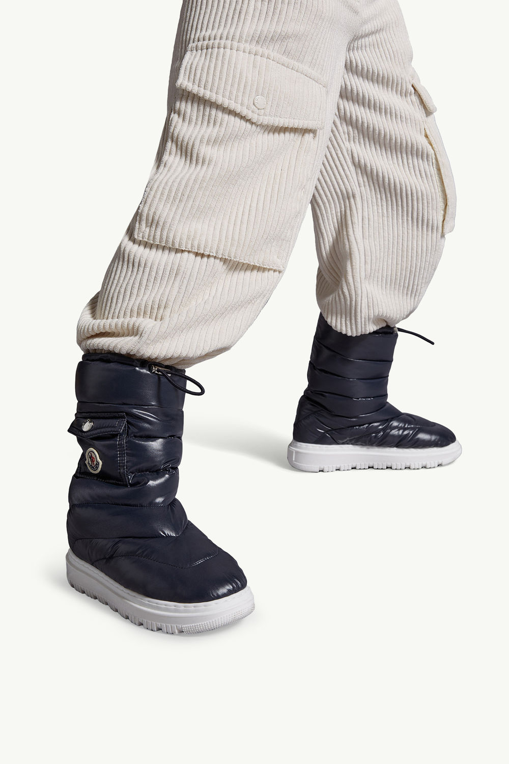 Petit Gaia Pocket Boots Gender Neutral Night Blue Moncler 1