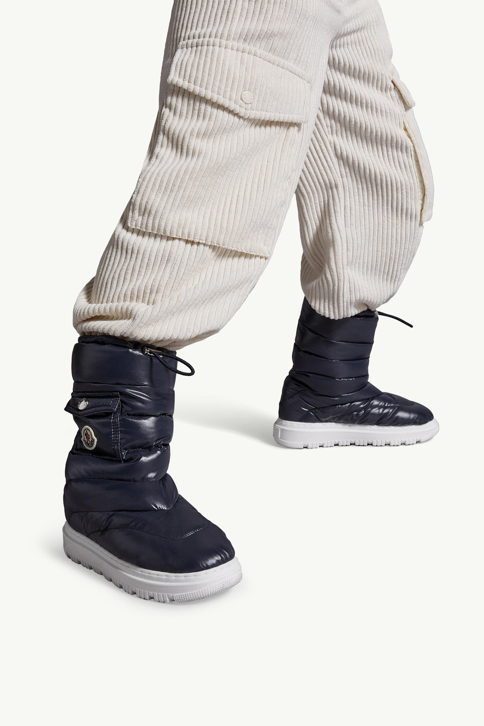 Petit Gaia Pocket Boots Gender Neutral Night Blue Moncler 1
