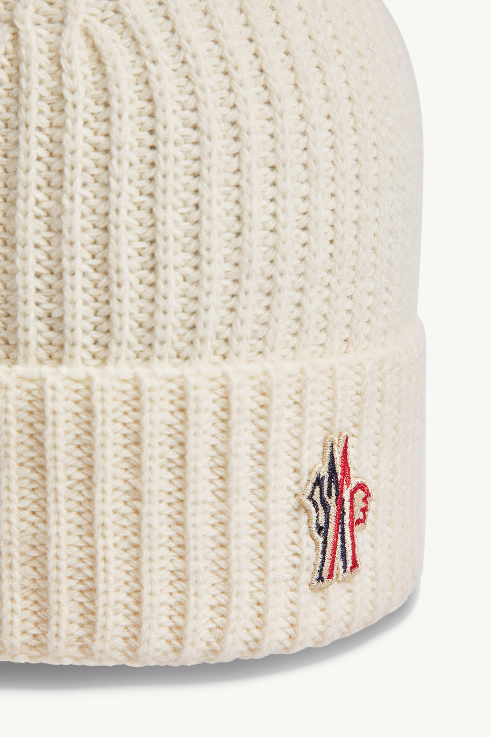 Bonnet en laine Mixte Blanc Moncler 1