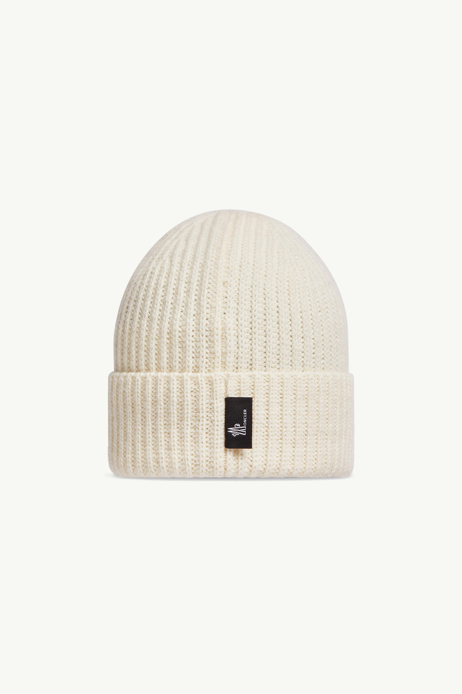 Wool Beanie Gender Neutral White Moncler 2