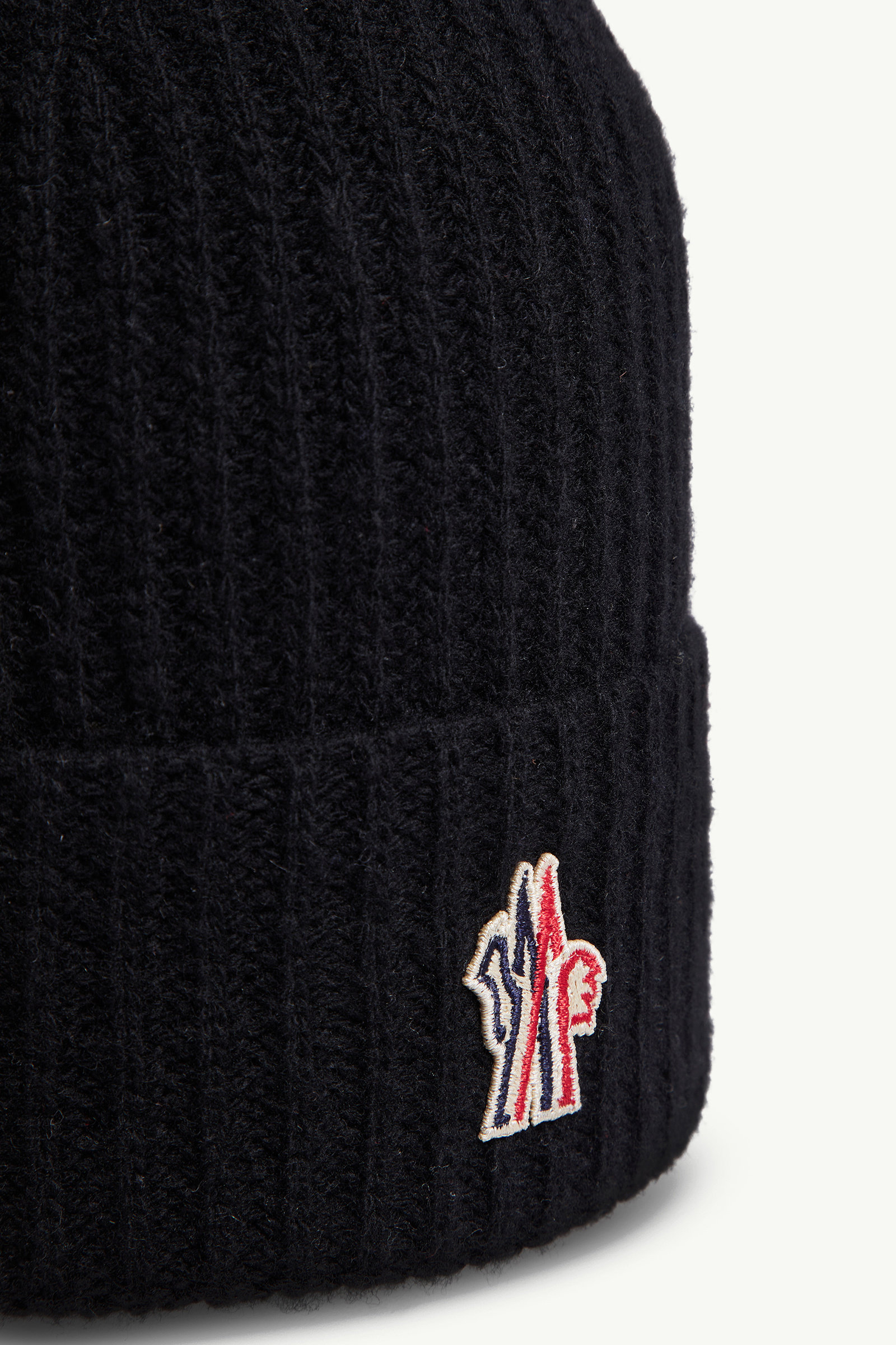 Wool Beanie Gender Neutral Black Moncler 1