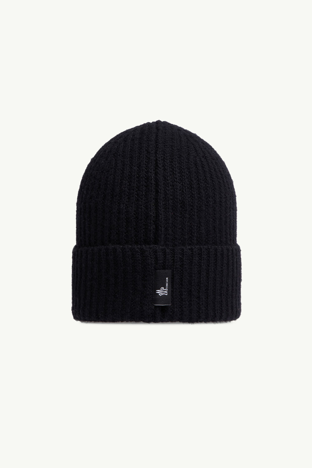 Wool Beanie Gender Neutral Black Moncler 2