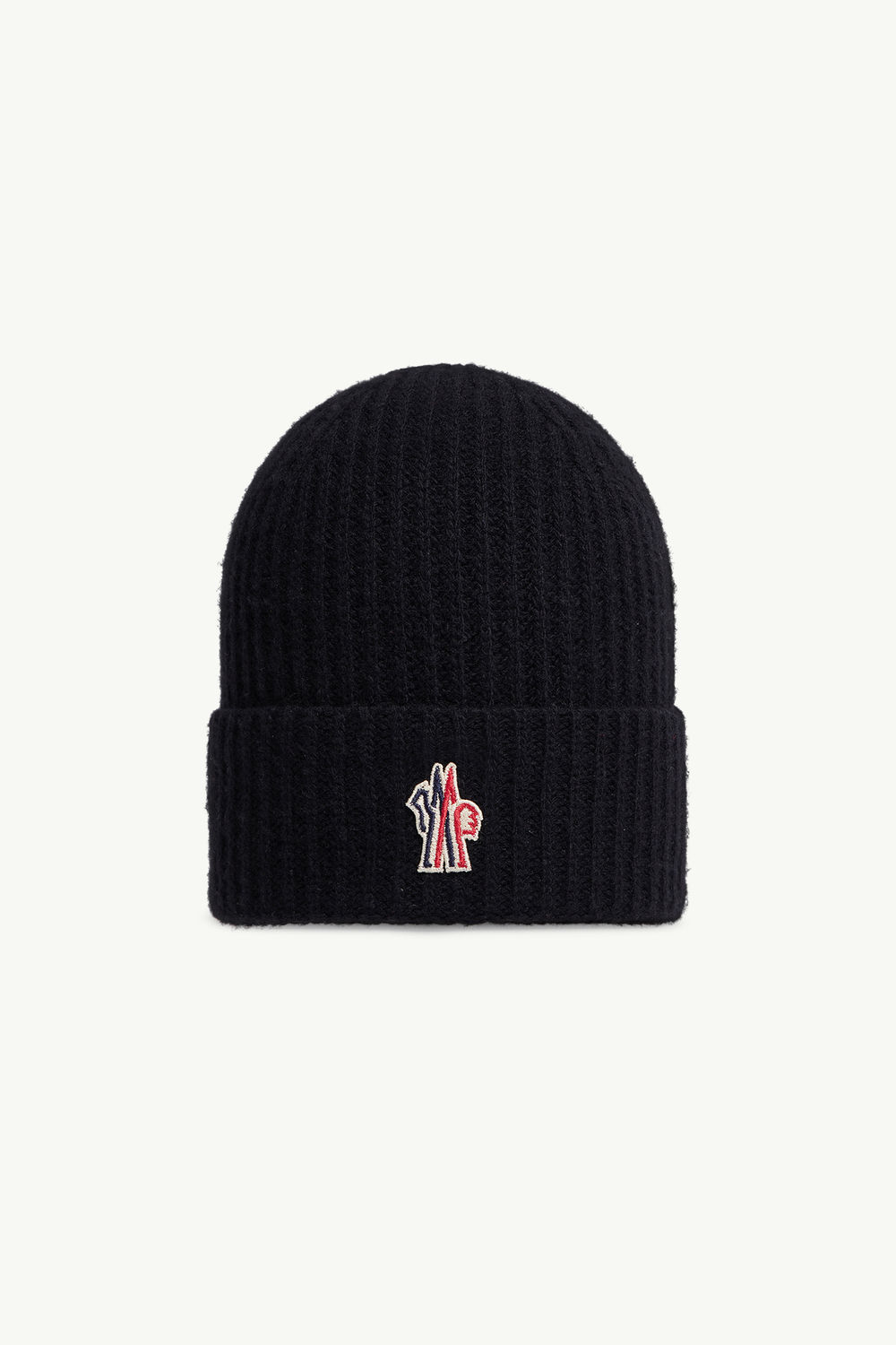 Wool Beanie Gender Neutral Black Moncler 0