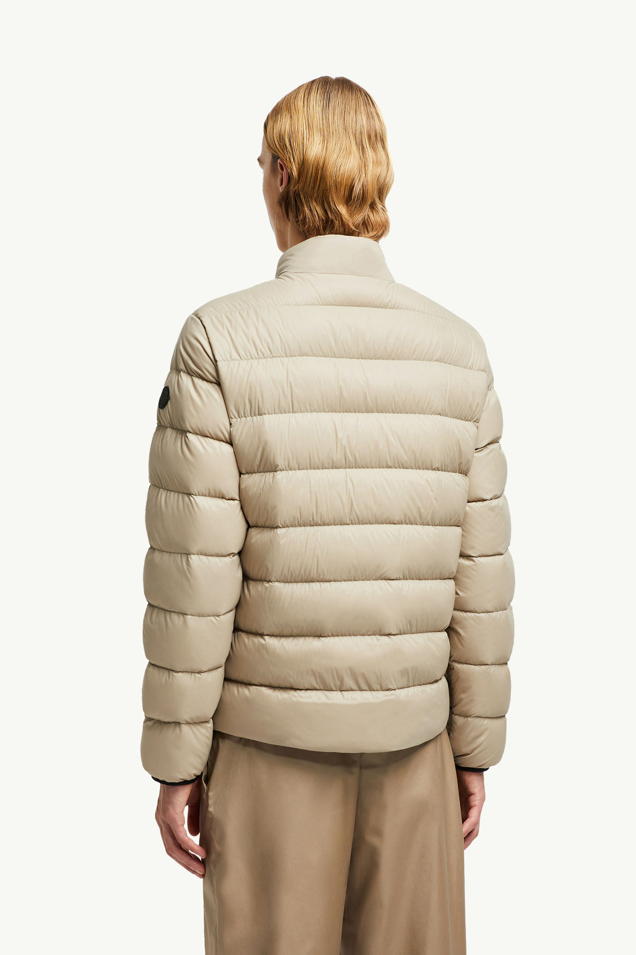 Charvin短身羽絨外套 男士 米色 Moncler 4